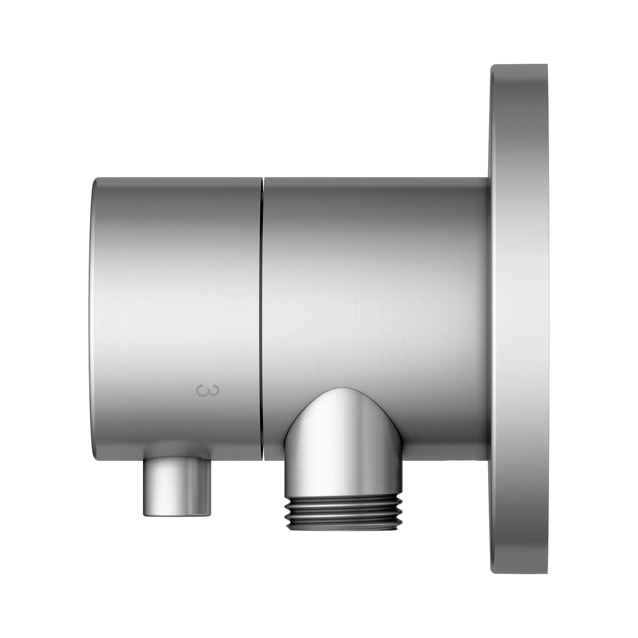 KEUCO IXMO Umstellventil Unterputz für 3 Verbraucher mit Schlauchanschluss IXMO Comfort, rund Edelstahl-finish KEUCO IXMO Umstellventil Unterputz für 3 Verbraucher mit Schlauchanschluss IXMO Comfort, rund Edelstahl-finish