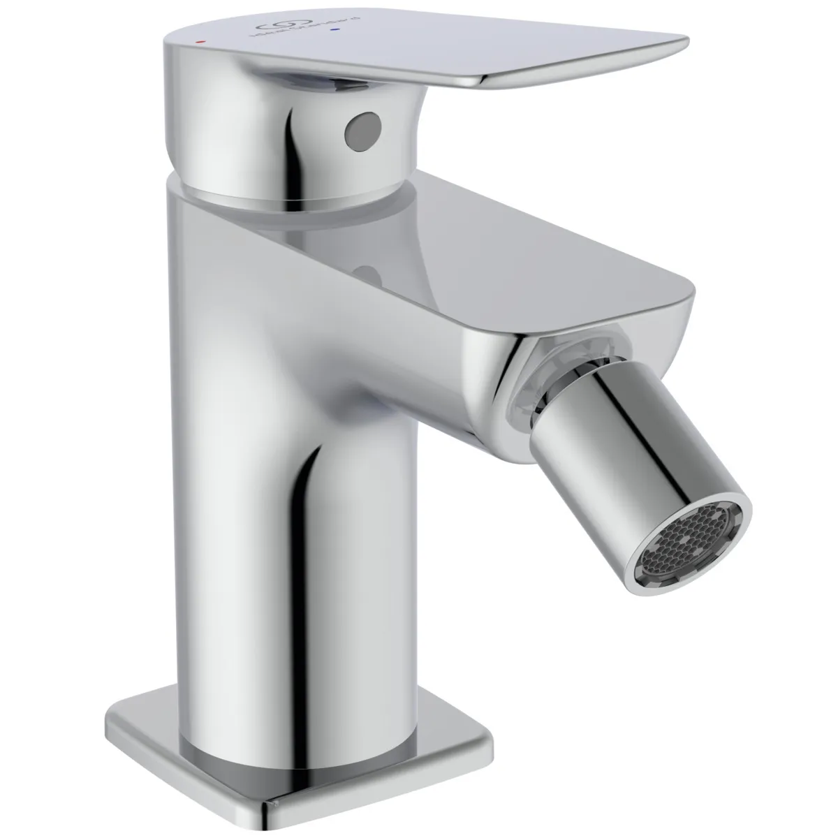 Bidetarmatur Ceralife C Ausladung 95mm mit Push-Open Ventil BlueStart Chrom Bidetarmatur Ceralife C Ausladung 95mm mit Push-Open Ventil BlueStart Chrom