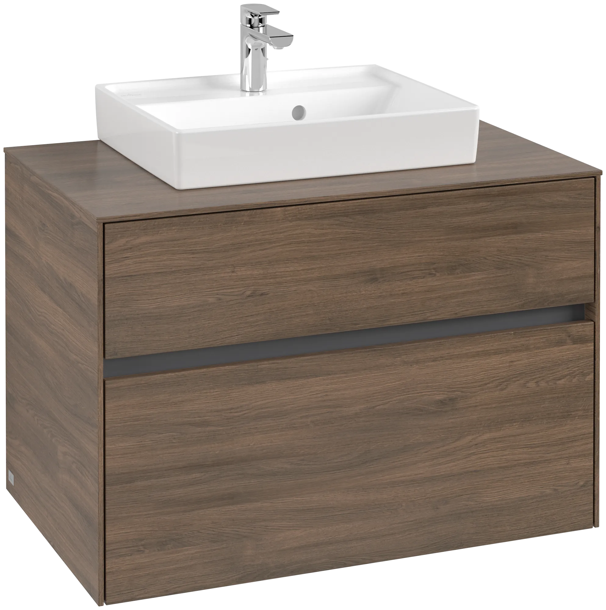 Villeroy & Boch Collaro Waschbeckenunterschrank C06900, 800 x 548 x 500 mm, Arizona Oak