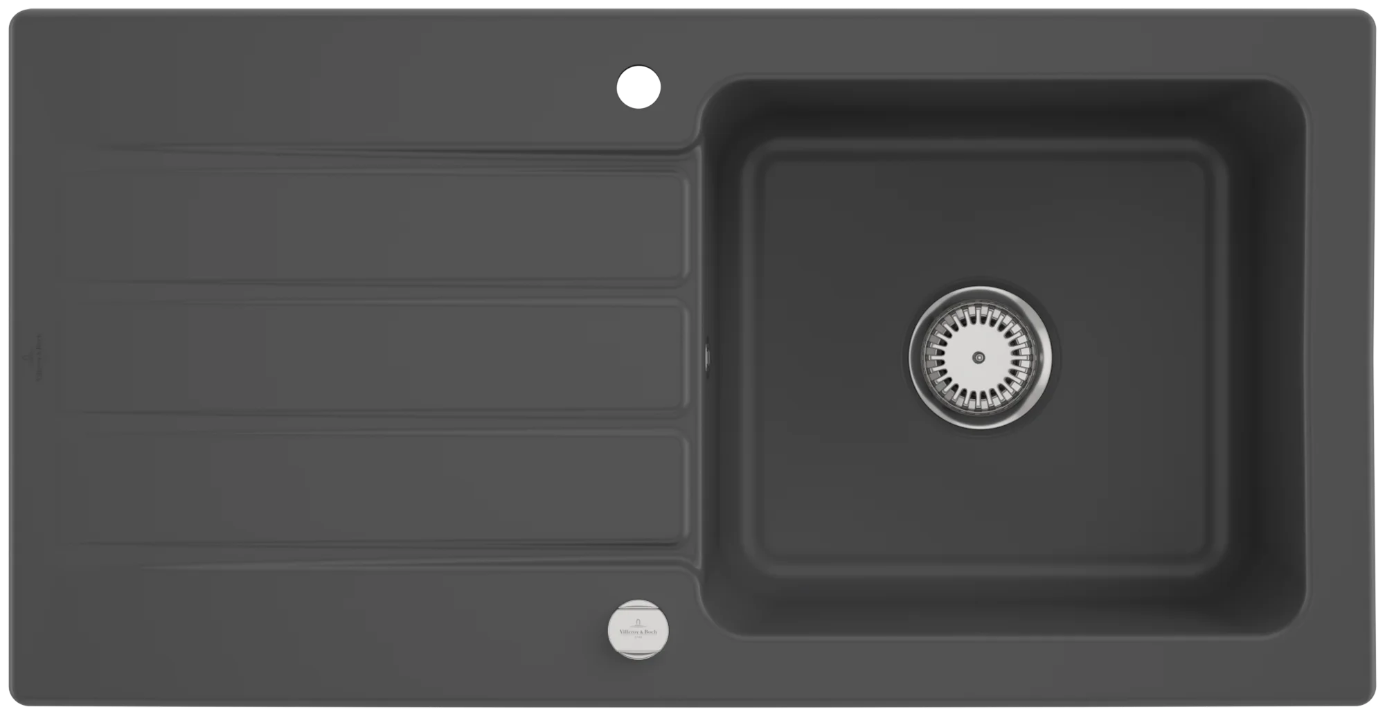Villeroy & Boch Architectura 60 Einbauspüle, 1000 x 510 mm, Graphite CeramicPlus