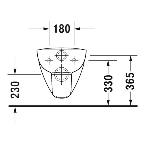 Wand-Tiefspül-WC „D-Code“ 35,5 × 36 × 54,5 cm, ohne Spülrand Wand-Tiefspül-WC „D-Code“ 35,5 × 36 × 54,5 cm, ohne Spülrand