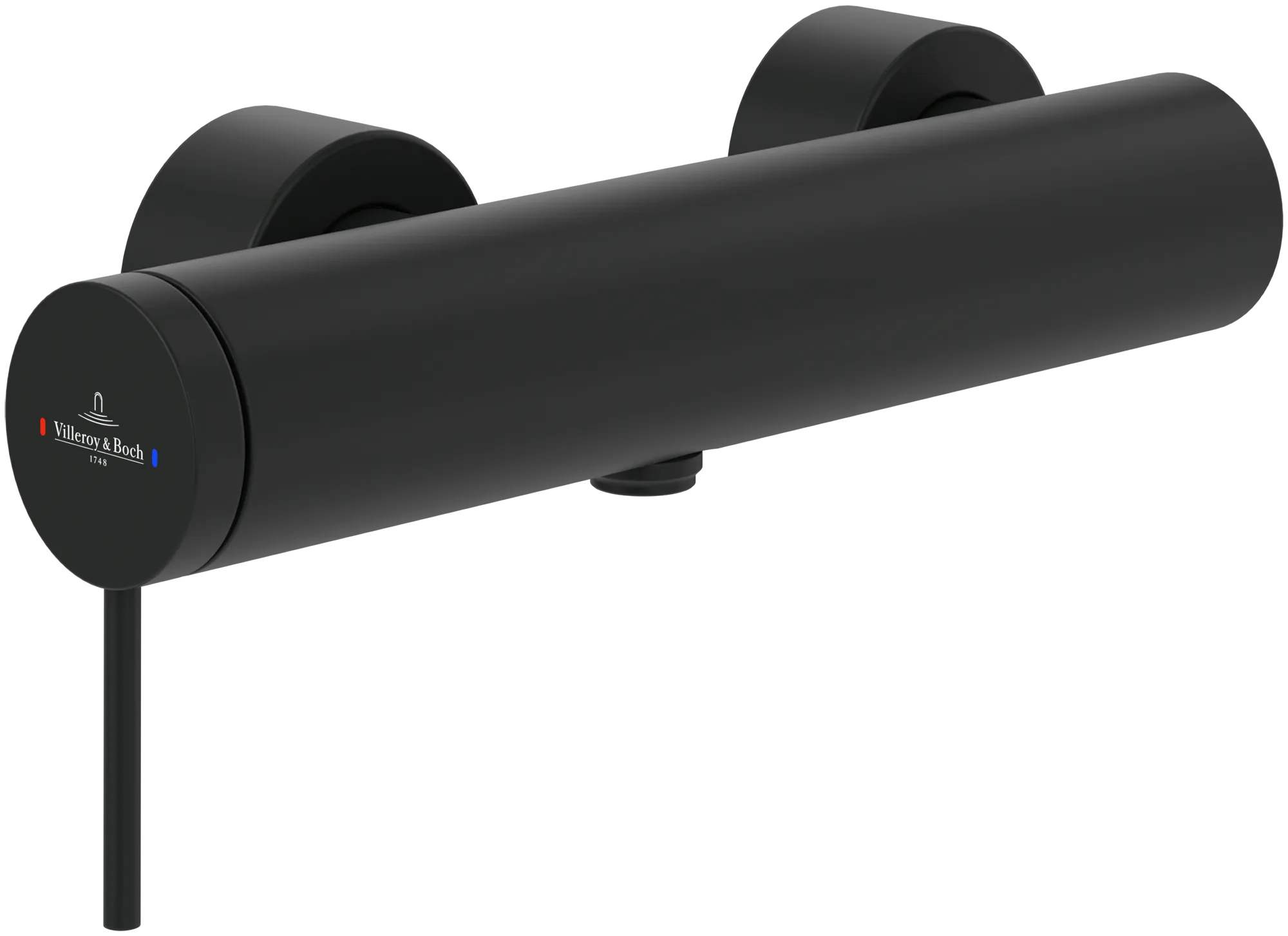 Einhand-Duscharmatur „Loop & Friends“ 9,6 cm in Matt Black