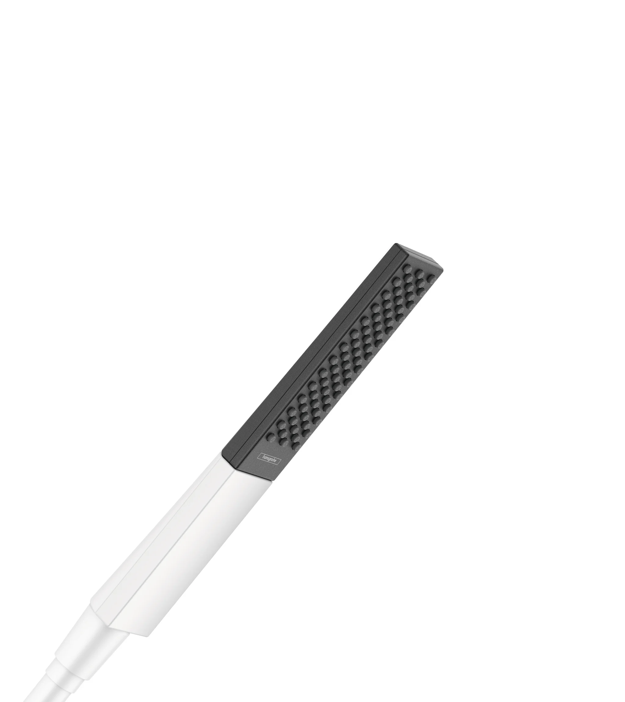 Hansgrohe Rainfinity Handbrause 1jet EcoSmart, 100 mm Brausekopfgröße, mattweiß, 9 l/min Durchfluss