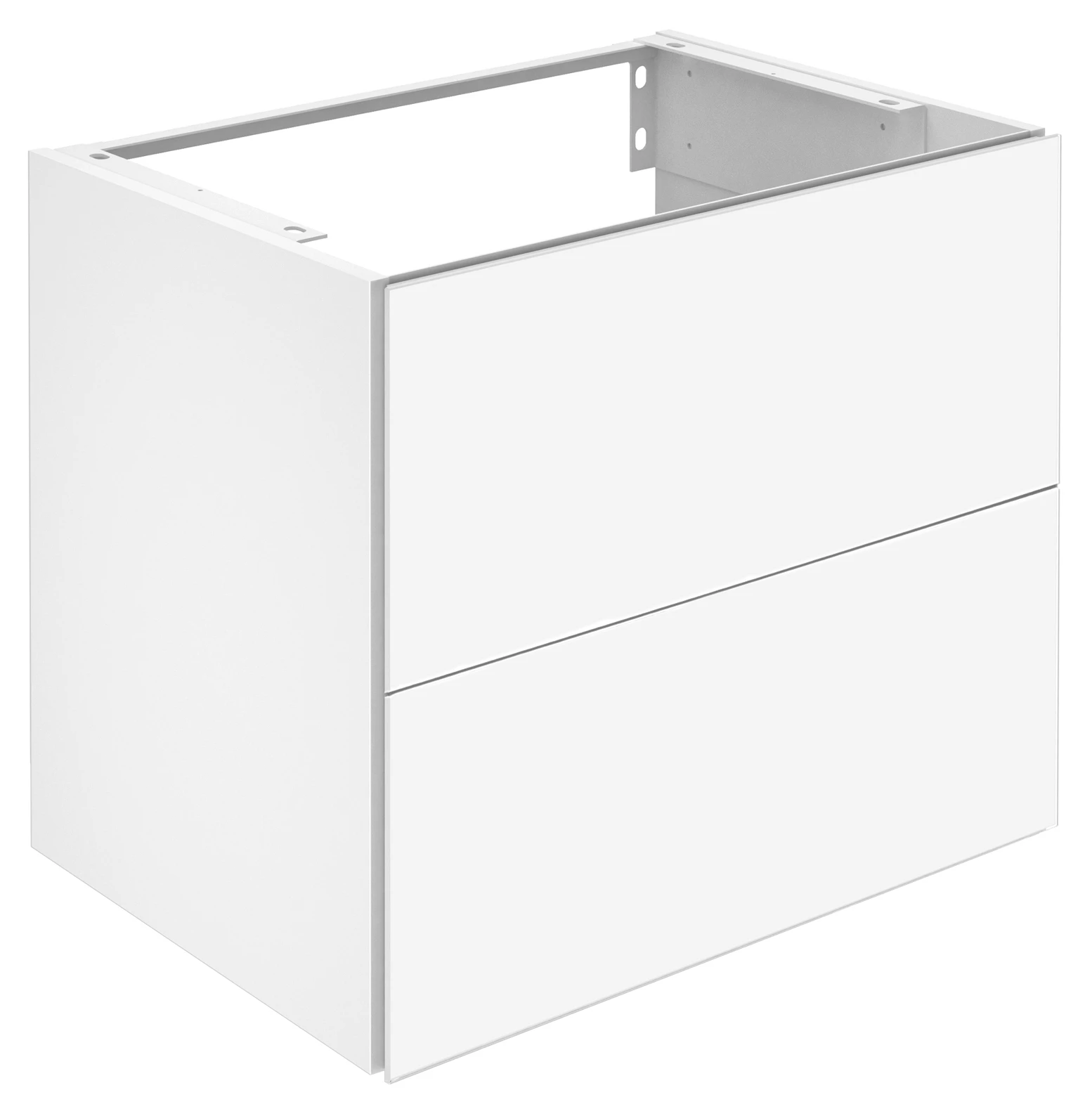 KEUCO Waschtischunterschrank mit Auszügen „X-Line“ Vulkanit (Glas, satiniert), Vulkanit (Dekor, matt), ohne Beleuchtung 650 × 605 × 490 mm KEUCO Waschtischunterschrank mit Auszügen „X-Line“ Vulkanit (Glas, satiniert), Vulkanit (Dekor, matt), ohne Beleuchtung 650 × 605 × 490 mm