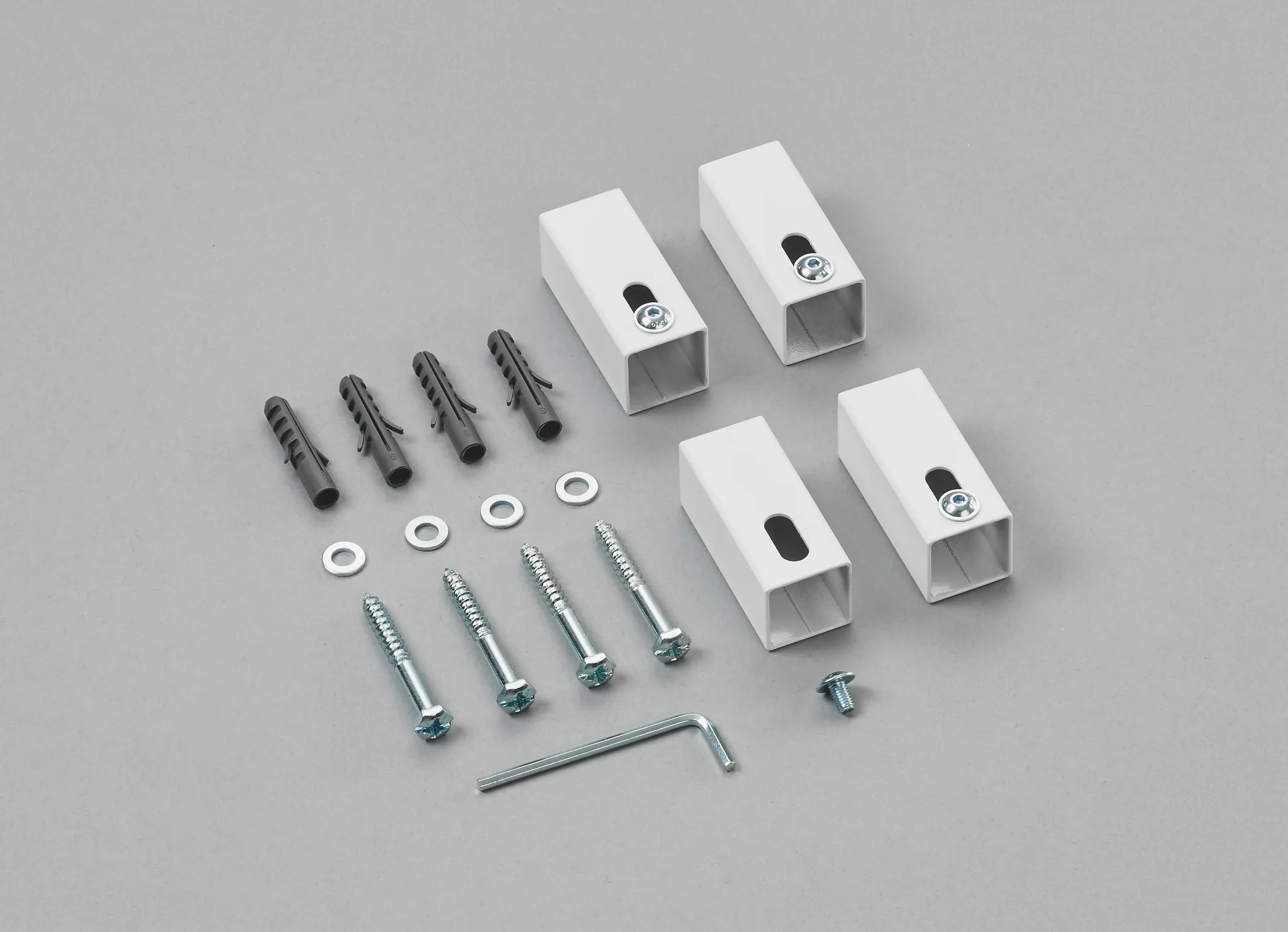 Zehnder Montageset für Elektroheizkörper „Quaro“ in Sonderlackierung Zehnder Montageset für Elektroheizkörper „Quaro“ in Sonderlackierung