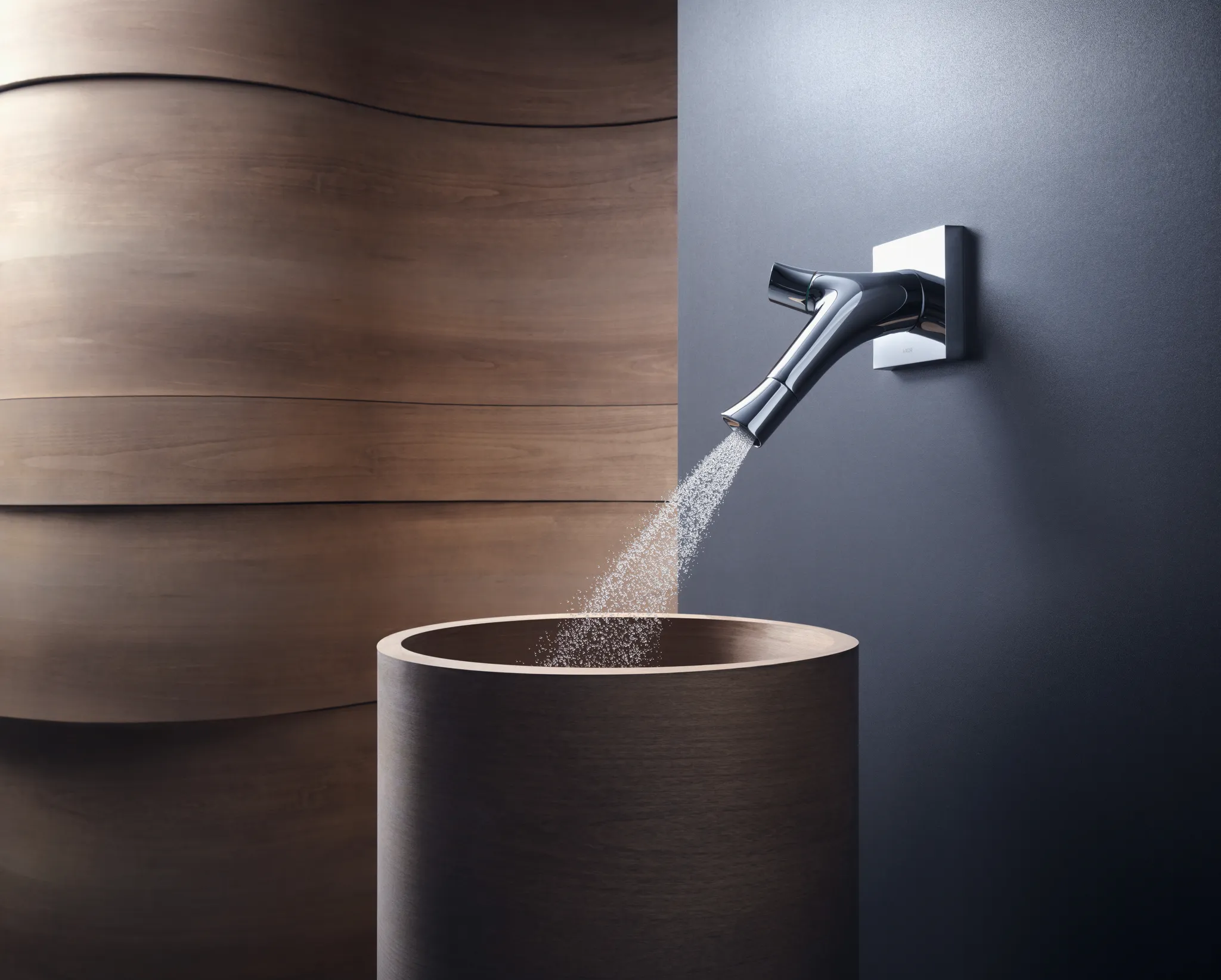 2-Griff Waschtischarmatur UP Axor Starck Organic F-Set chrom 2-Griff Waschtischarmatur UP Axor Starck Organic F-Set chrom