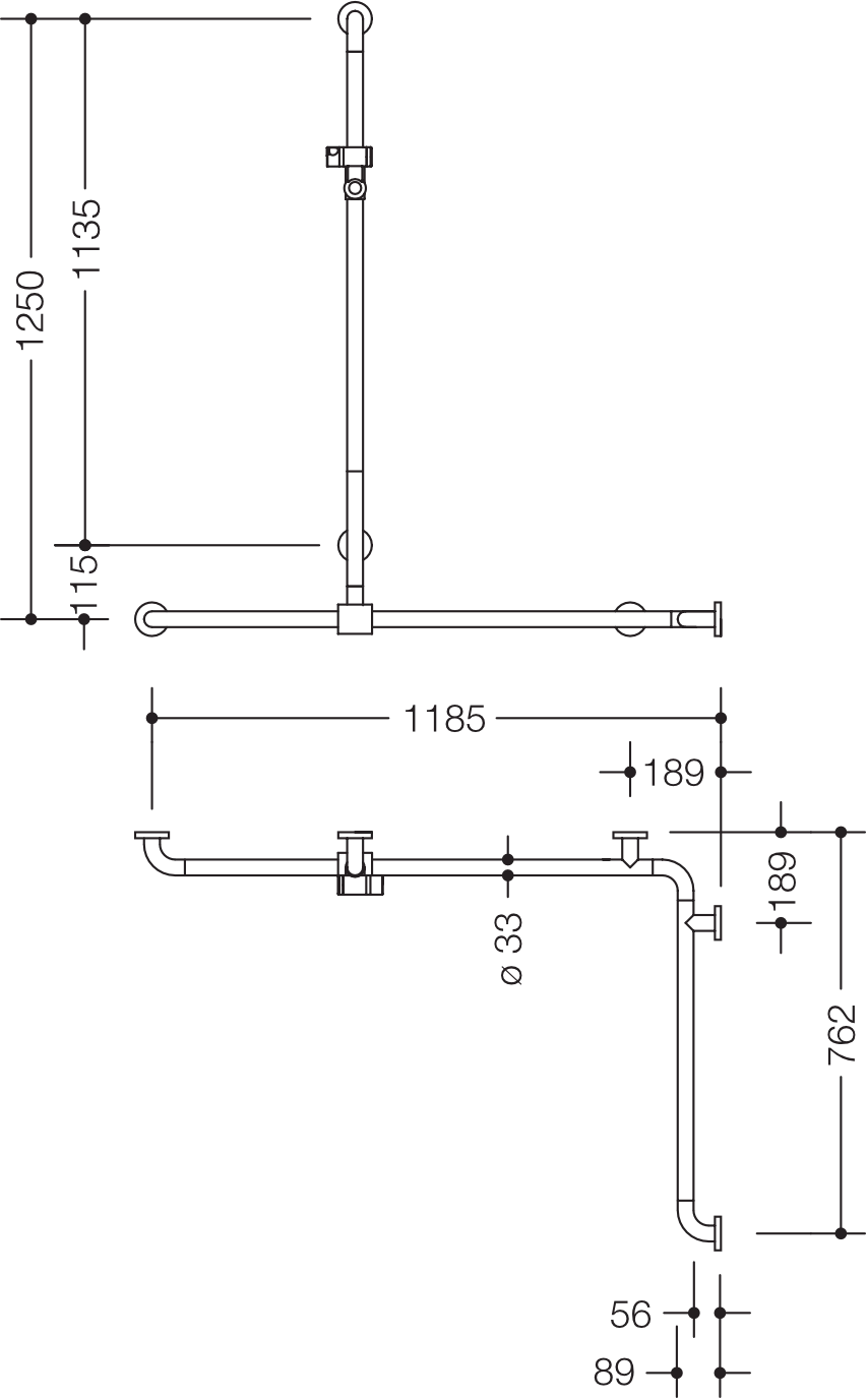 HEWI Haltegriff „Serie 801“