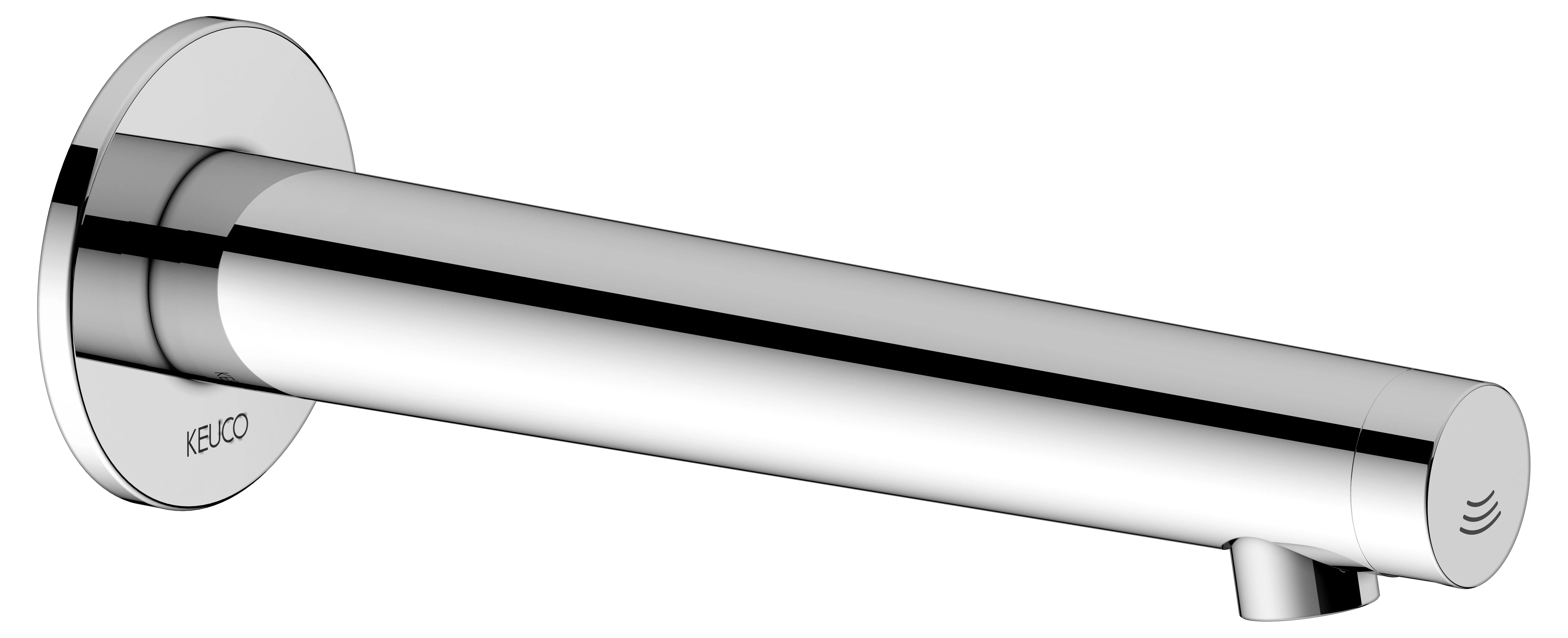 IXMO 59517011101 Elektronik-Waschtischmischer für Wandmontage UP, rund Ausladung 225 mm verchromt