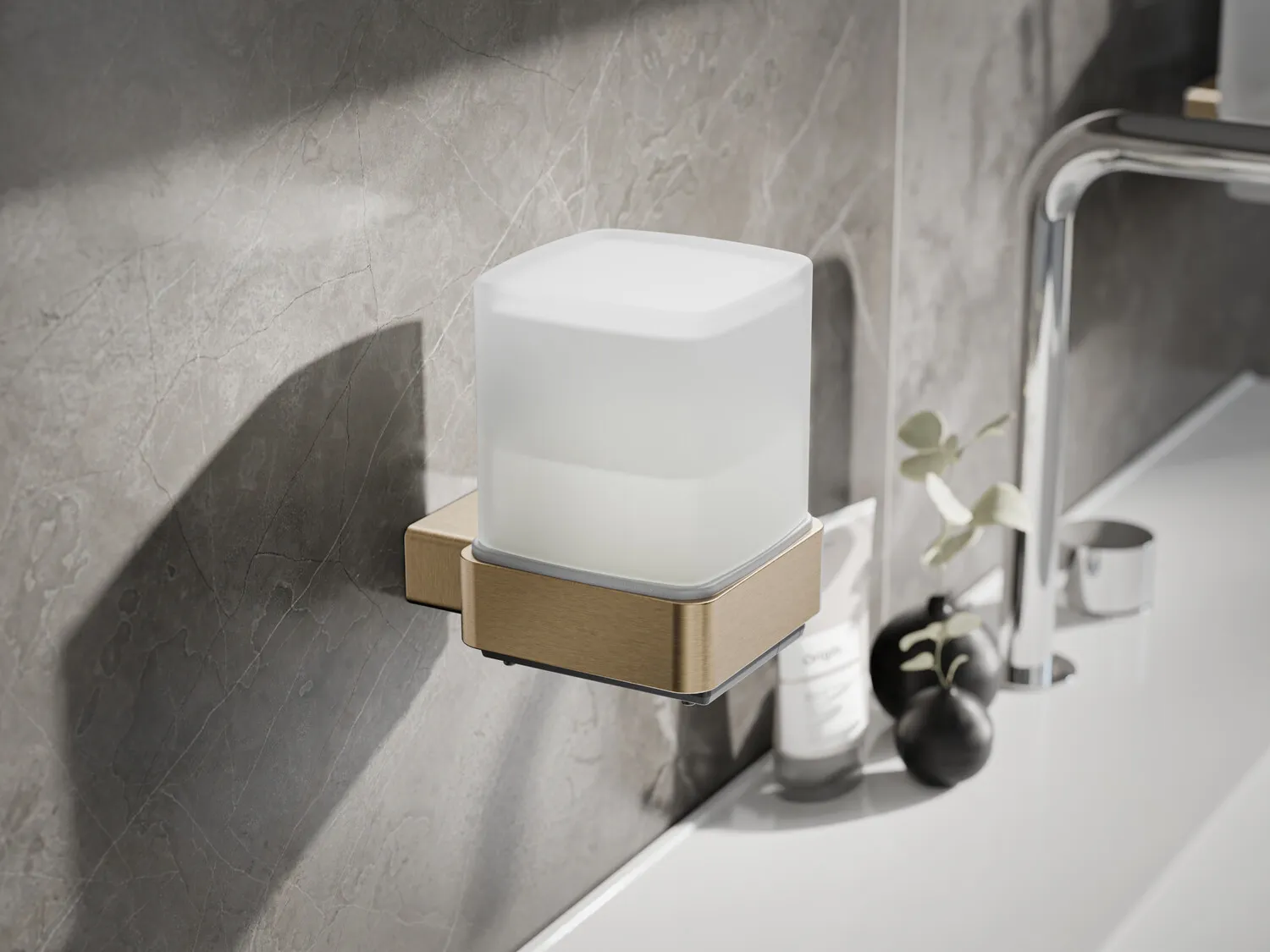 loft SensorseifenspenderGlas satiniert, bronze loft SensorseifenspenderGlas satiniert, bronze