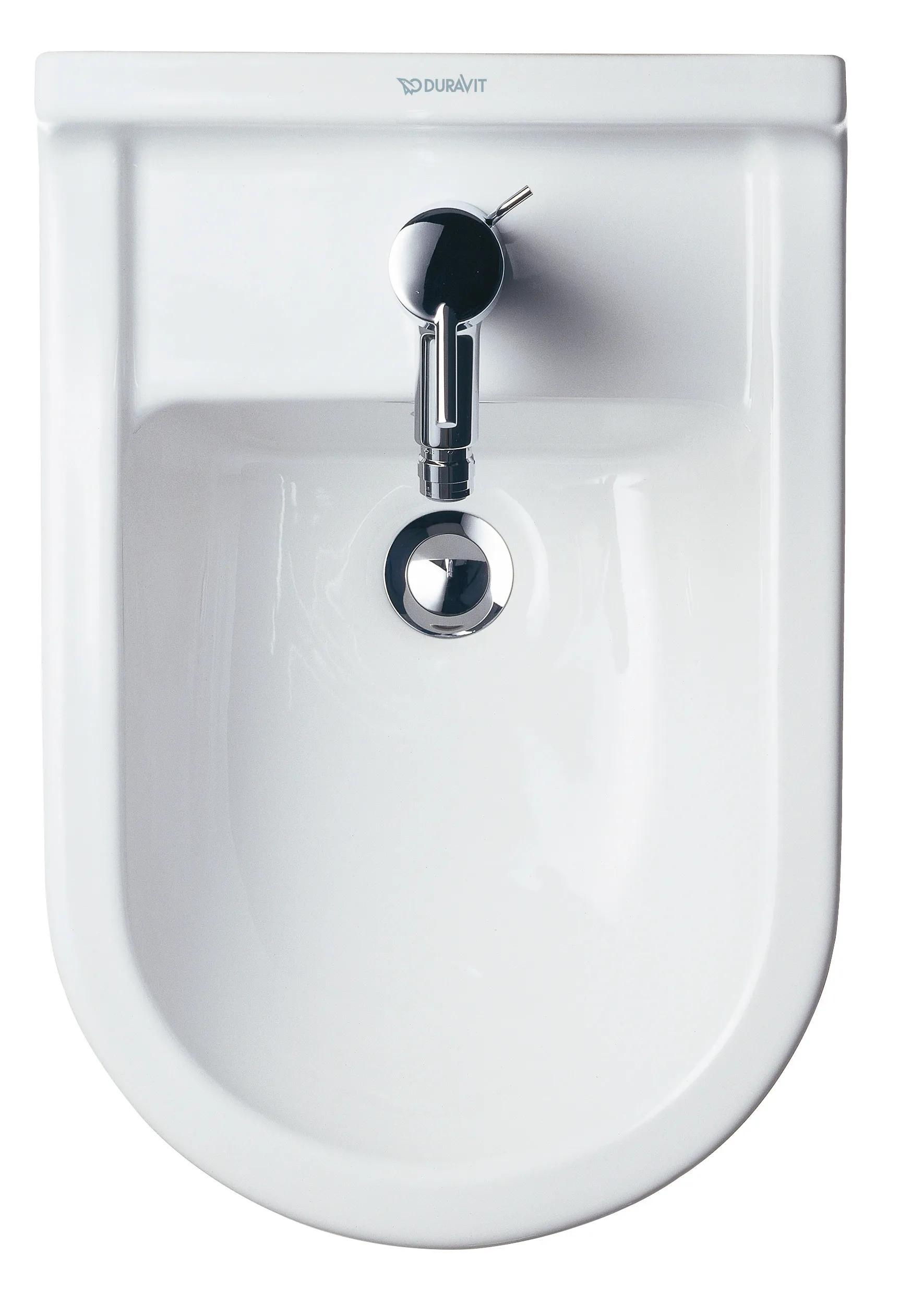 Duravit Wand-Bidet „Starck 3“, Befestigung sichtbar 35,5 × 54 × 32 cm