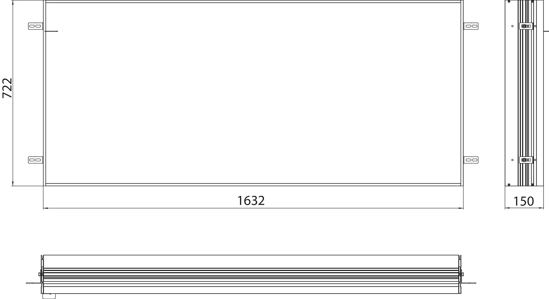 emco Spiegelschrank „loft“ 1632 × 722 × 150 mm emco Spiegelschrank „loft“ 1632 × 722 × 150 mm