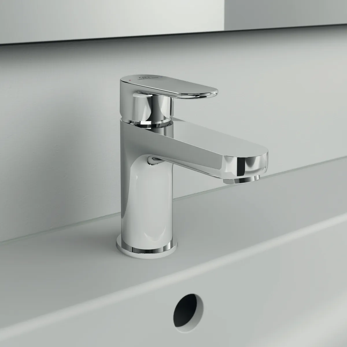 Ideal Standard Waschtischarmatur Cerafine O, H80, ohne Ablaufgarnitur, Ausladung 114mm, Chrom Ideal Standard Waschtischarmatur Cerafine O, H80, ohne Ablaufgarnitur, Ausladung 114mm, Chrom