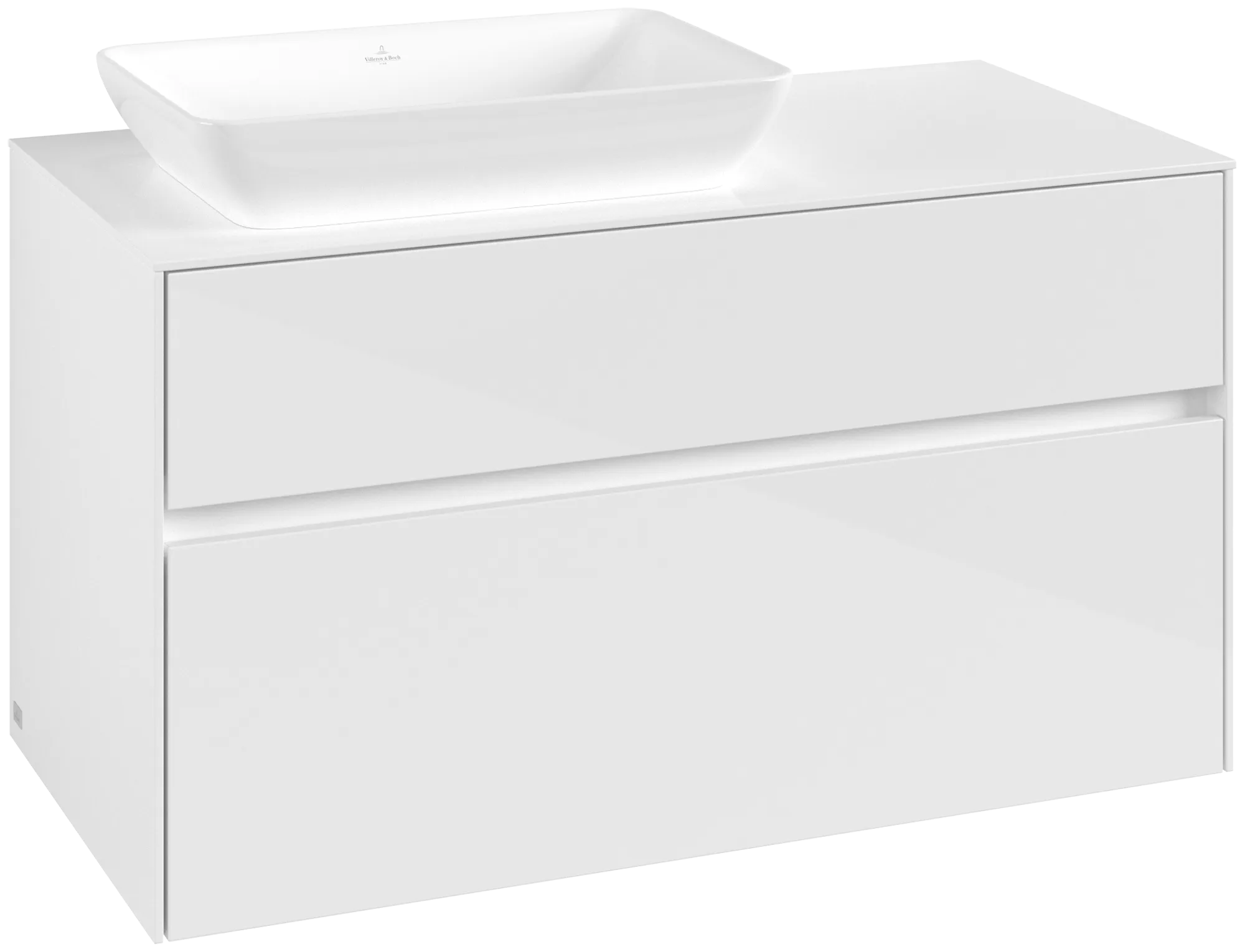 Villeroy & Boch Collaro Waschbeckenunterschrank C11000 Glossy White