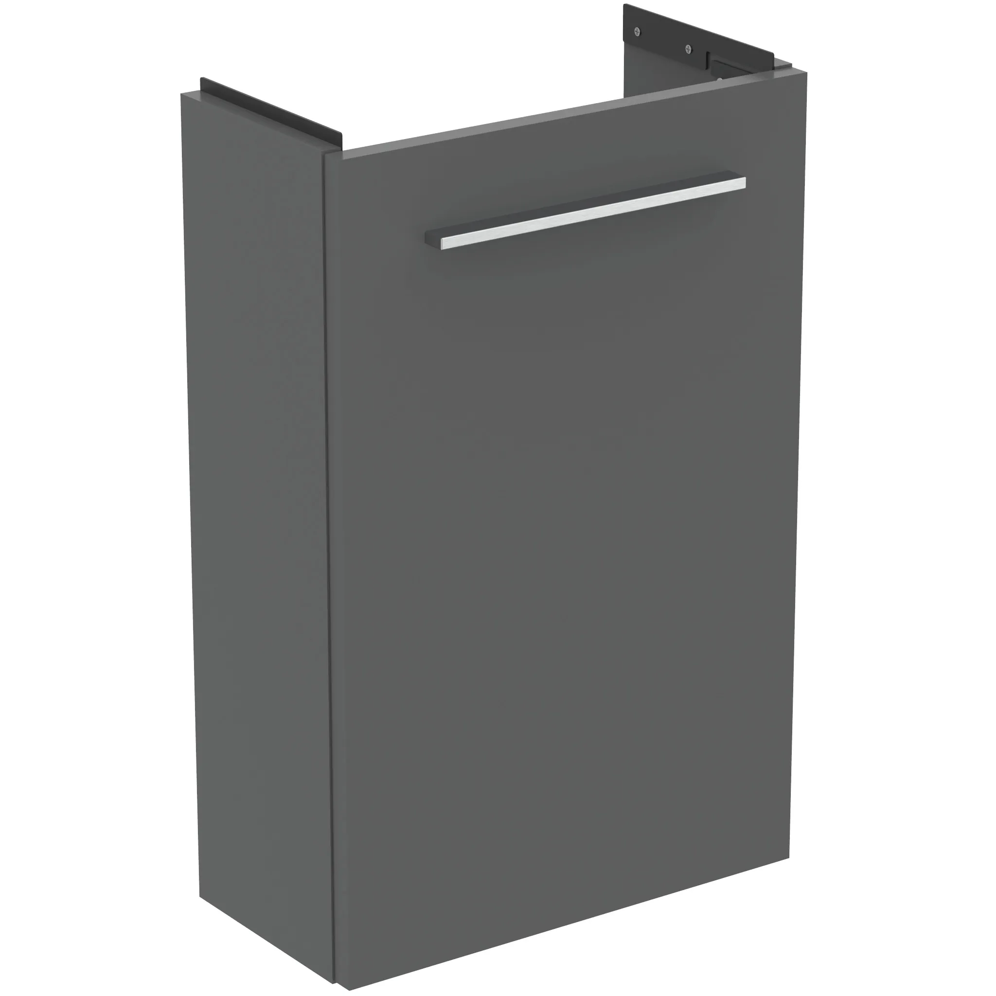 Ideal Standard Handwaschbeckenunterschrank i.life S 1 Tür Quarzgrau matt 410x205x630mm Ideal Standard Handwaschbeckenunterschrank i.life S 1 Tür Quarzgrau matt 410x205x630mm