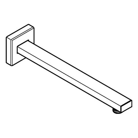 Grohe Rainshower Brausearm 27709, Ausladung 286 mm, chrom Grohe Rainshower Brausearm 27709, Ausladung 286 mm, chrom