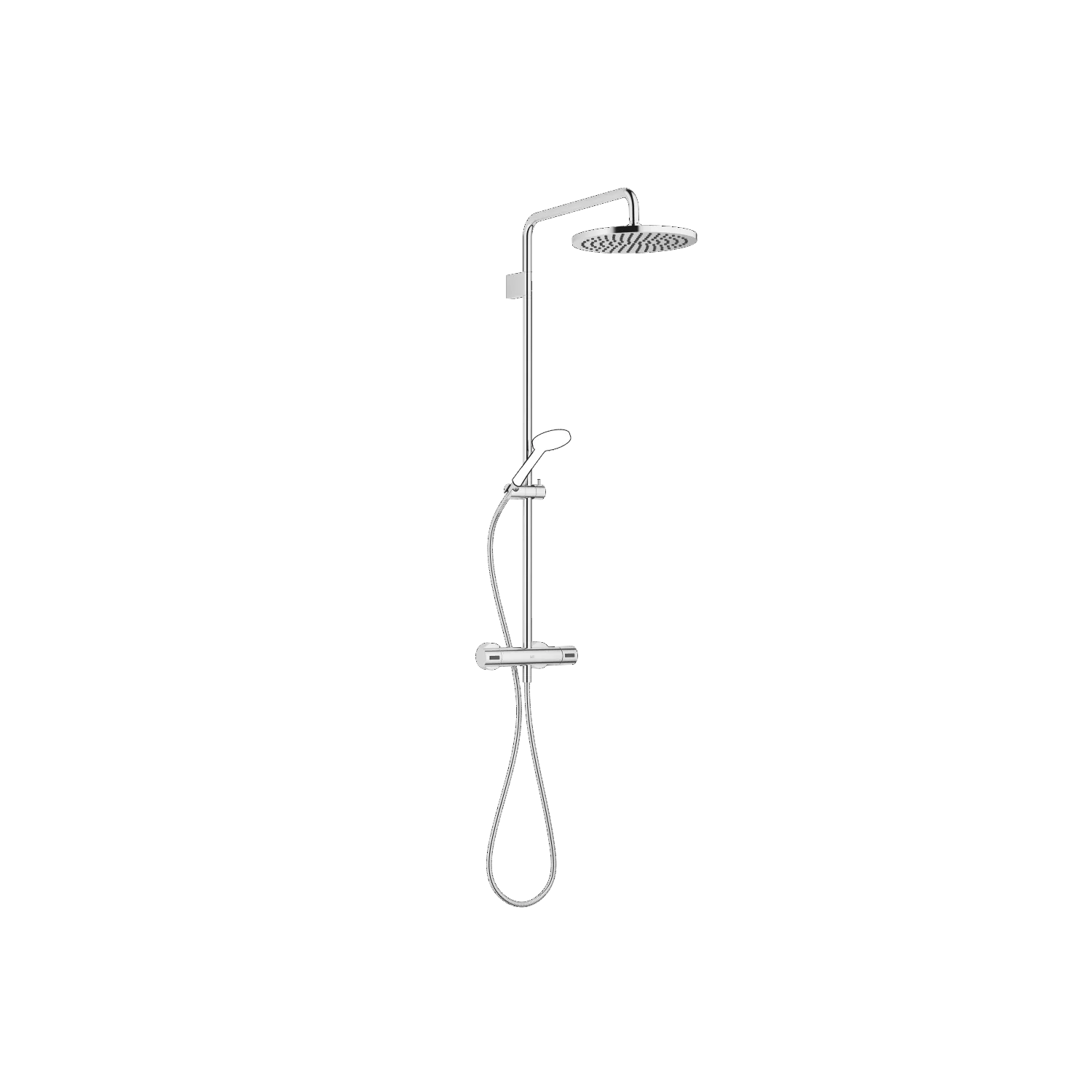 Shower Pipe mit Brause-Thermostat ohne Handbrause SERIENSPEZIFISCH Chrom 34460979