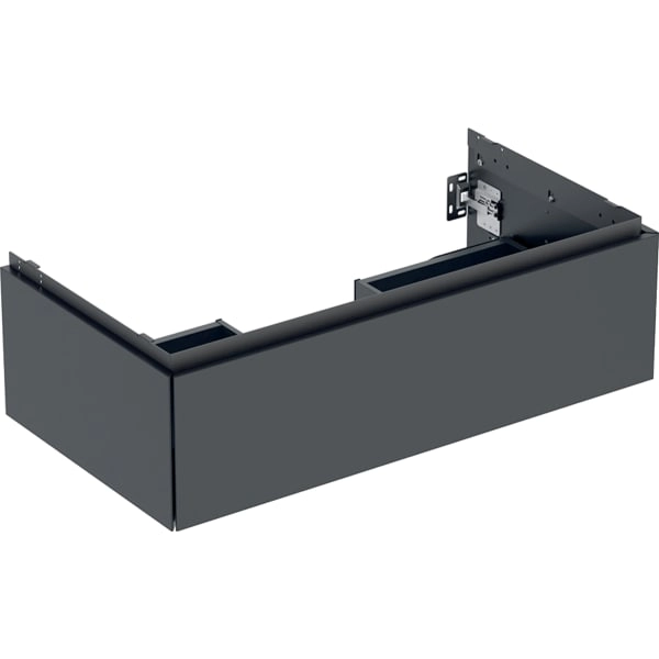 Geberit Waschtischunterschrank „ONE“ schwarz / lackiert matt Geberit Waschtischunterschrank „ONE“ schwarz / lackiert matt