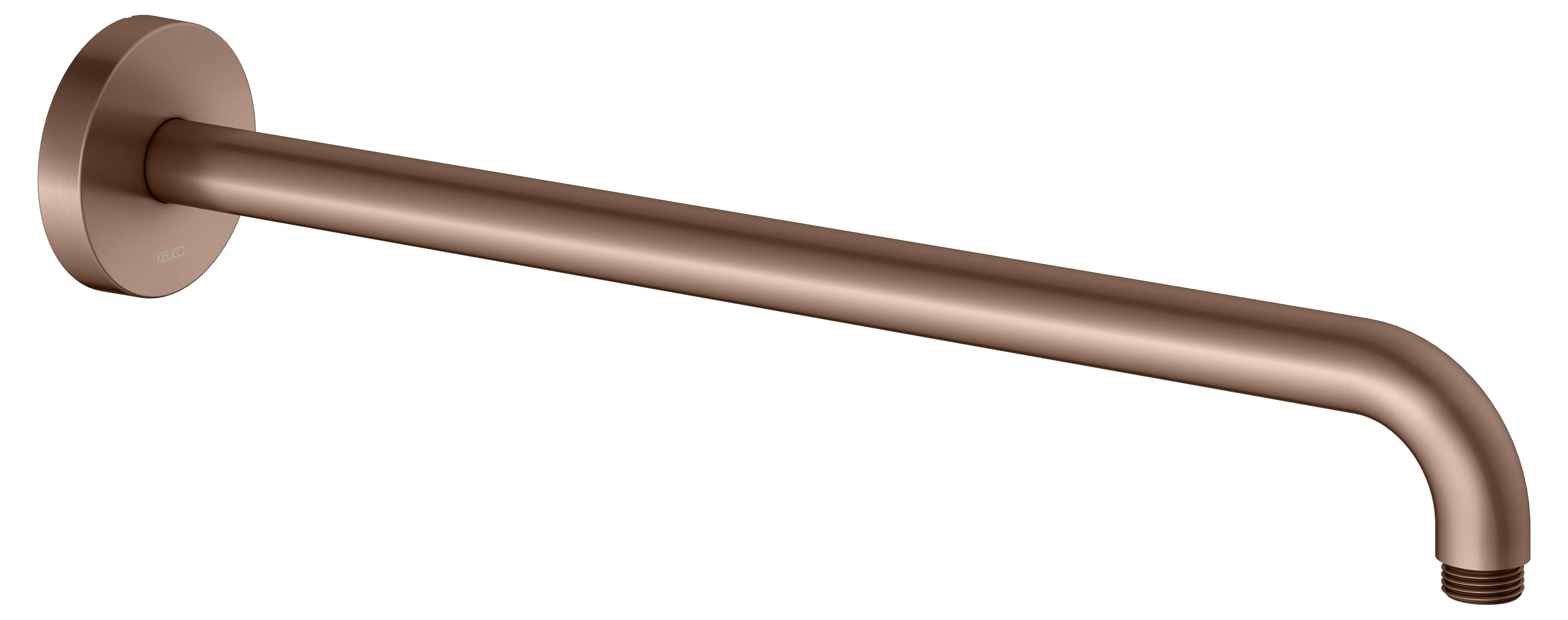 Brausen und Brausezubehör Brausearm Wandanschluss 450 mm Rotgold gebürstet Brausen und Brausezubehör Brausearm Wandanschluss 450 mm Rotgold gebürstet