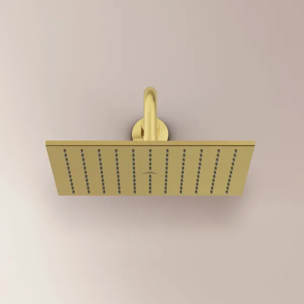 Wandanschluss Idealrain 300mm, Brushed Gold Wandanschluss Idealrain 300mm, Brushed Gold