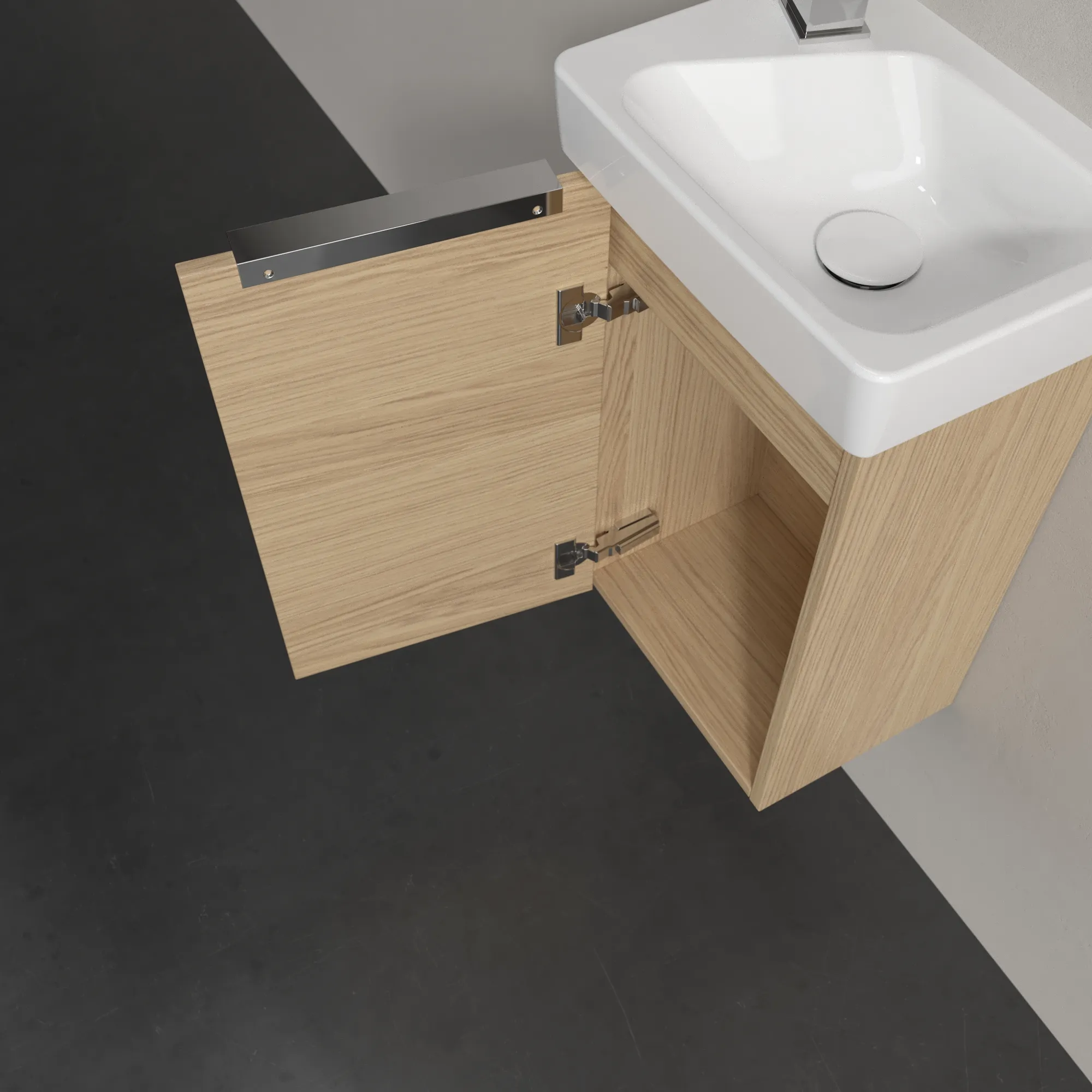 Villeroy & Boch Architectura Waschbeckenunterschrank B87900, 310 x 520 x 261 mm, links