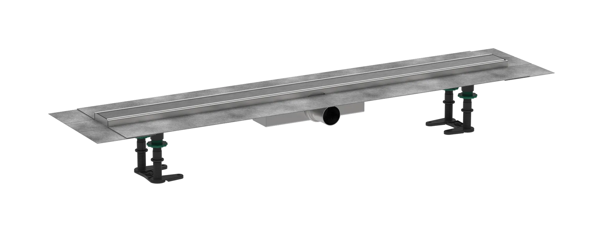 Hansgrohe RainDrain Compact Komplettset Duschrinne 900, Edelstahl gebürstet Hansgrohe RainDrain Compact Komplettset Duschrinne 900, Edelstahl gebürstet