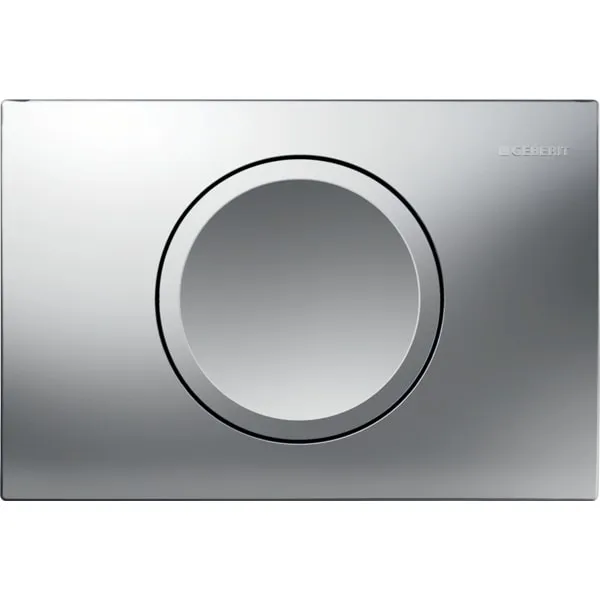 Geberit Betätigungsplatte „Delta15“ (früher Delta11) 24,6 × 16,4 × 2,5 cm in mattchrom Geberit Betätigungsplatte „Delta15“ (früher Delta11) 24,6 × 16,4 × 2,5 cm in mattchrom