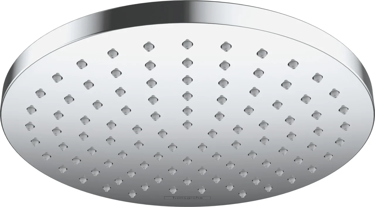 Hansgrohe Vernis Blend Kopfbrause 200 1jet, Chrom, 205 mm, Rain, verstellbarer Winkel, abnehmbar zur Reinigung, G 1/2, DN15