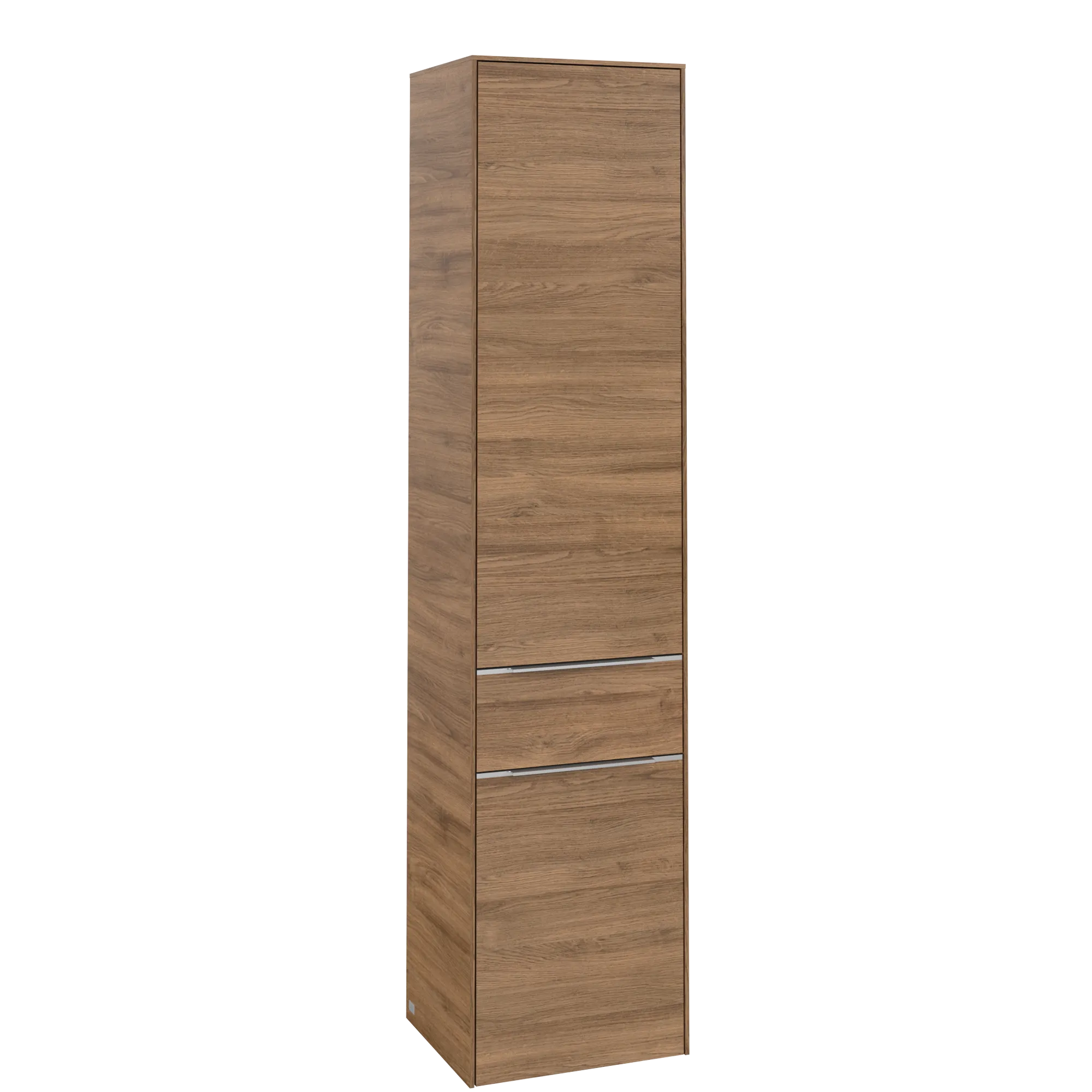 Villeroy & Boch Hochschrank mit Schublade „Subway 3.0“ 40 × 171 × 36,2 × 36,2 cm 2 Türen, 1 Auszug, 1 × fixer Fachboden, Anschlag: links, 3 × Glasfachboden, 2 Türen, Anschlag links