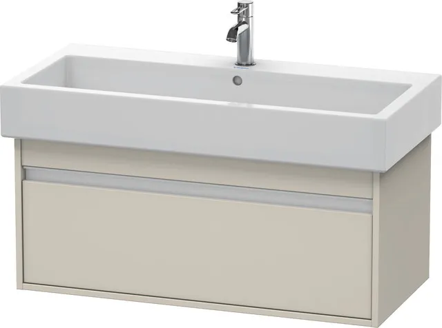 Duravit Waschtischunterschrank wandhängend „Ketho“ 95 × 41 × 44 cm Taupe Matt Duravit Waschtischunterschrank wandhängend „Ketho“ 95 × 41 × 44 cm Taupe Matt