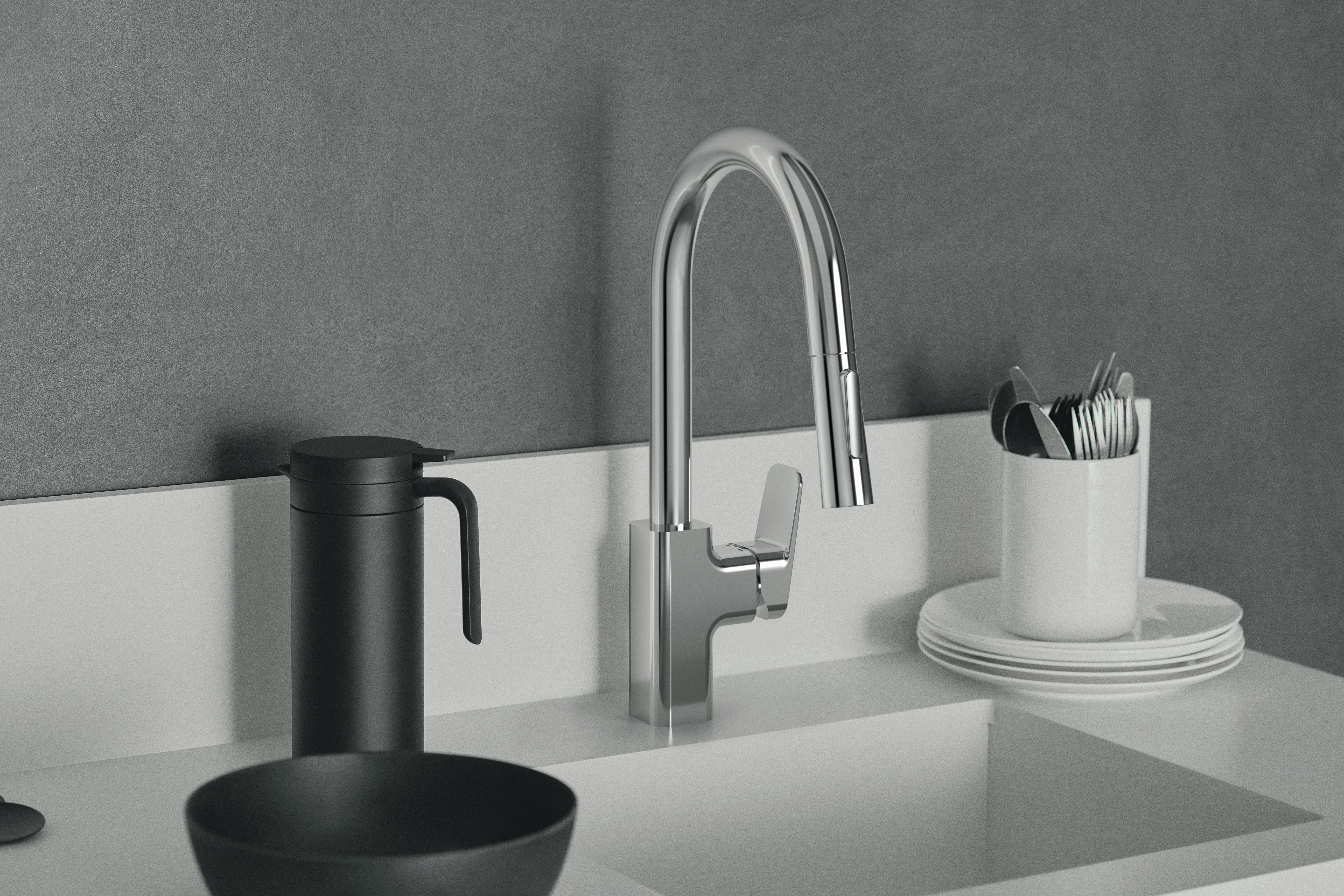 Ideal Standard Küchenarmatur Ceraplan BD338AA, 216mm Ausladung, Chrom Ideal Standard Küchenarmatur Ceraplan BD338AA, 216mm Ausladung, Chrom