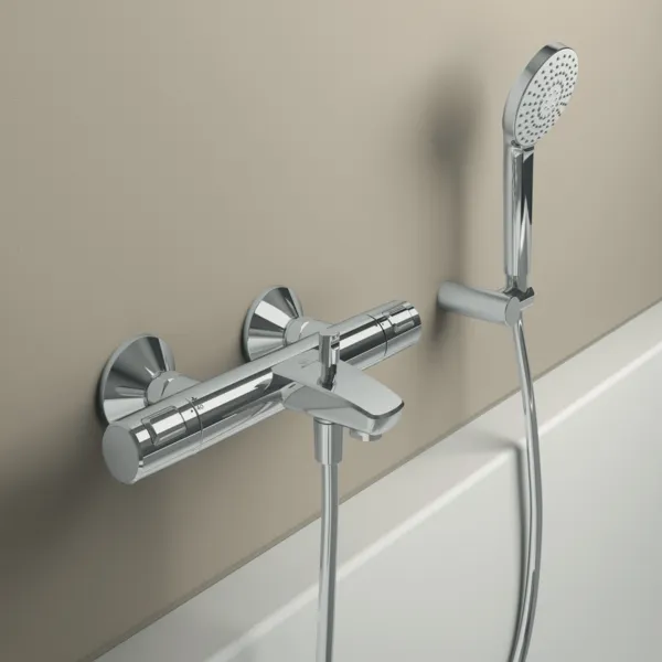 Ideal Standard Ceratherm T25 Badethermostat Aufputz Chrom Ideal Standard Ceratherm T25 Badethermostat Aufputz Chrom