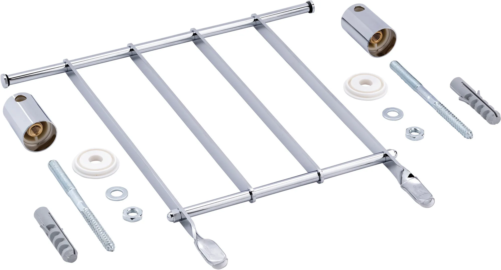 Duravit Starck 3 Klapprost in Chrom, verchromte Oberfläche, pflegeleicht und langlebig Duravit Starck 3 Klapprost in Chrom, verchromte Oberfläche, pflegeleicht und langlebig