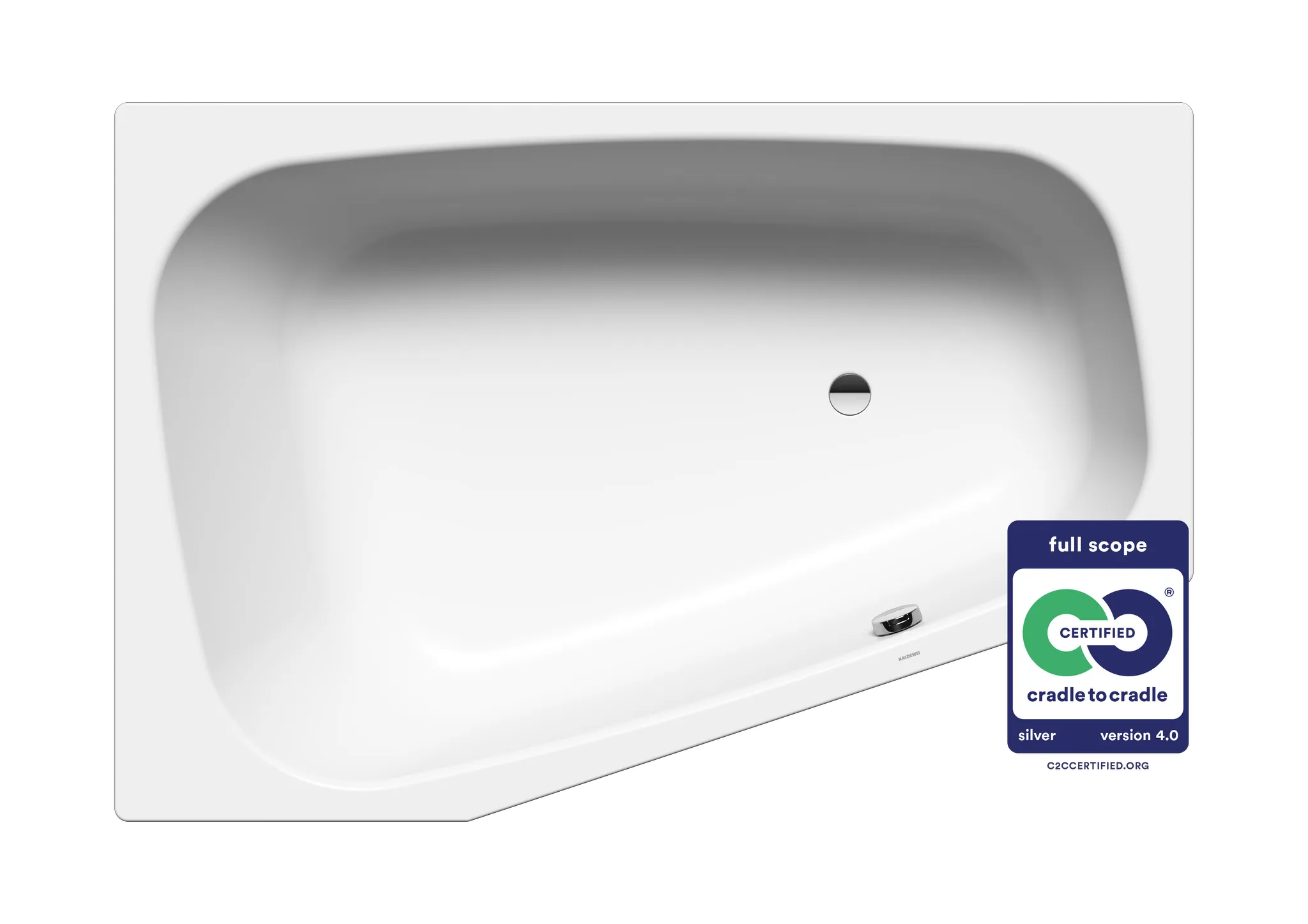 Kaldewei Badewanne „Plaza Duo“ trapez fünfeck 180 × 120 cm, ohne Grifflochbohrungen, rechts in alpinweiß Kaldewei Badewanne „Plaza Duo“ trapez fünfeck 180 × 120 cm, ohne Grifflochbohrungen, rechts in alpinweiß