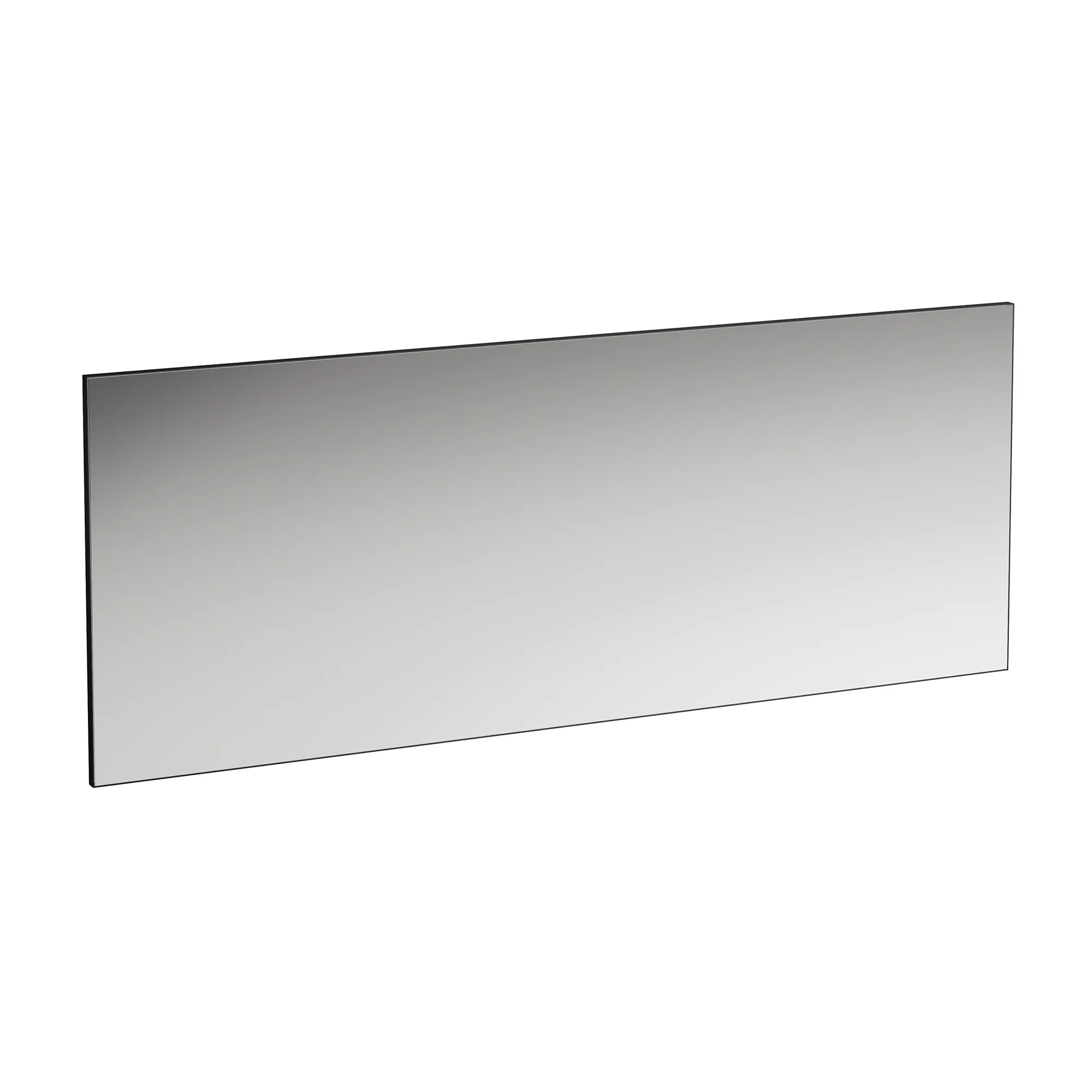 Laufen Spiegel „FRAME 25“ in Aluminium, schwarz matt