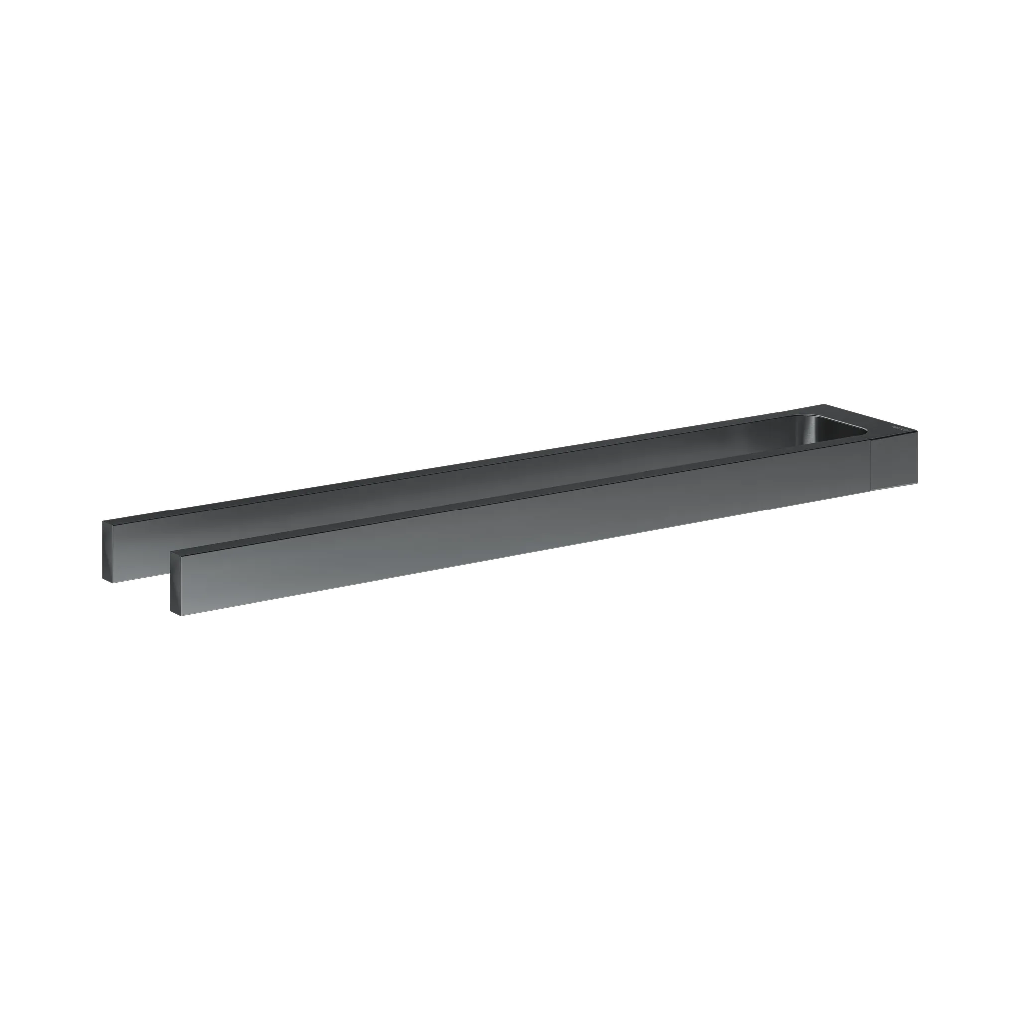 Edition 11 11118130000 Handtuchhalter 450 mm Schwarzchrom gebürstet Edition 11 11118130000 Handtuchhalter 450 mm Schwarzchrom gebürstet
