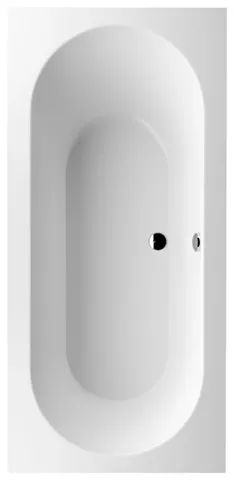 Villeroy & Boch Badewanne „Oberon“ rechteck 190 × 90 cm, Mittelablauf in Weiß Alpin Villeroy & Boch Badewanne „Oberon“ rechteck 190 × 90 cm, Mittelablauf in Weiß Alpin