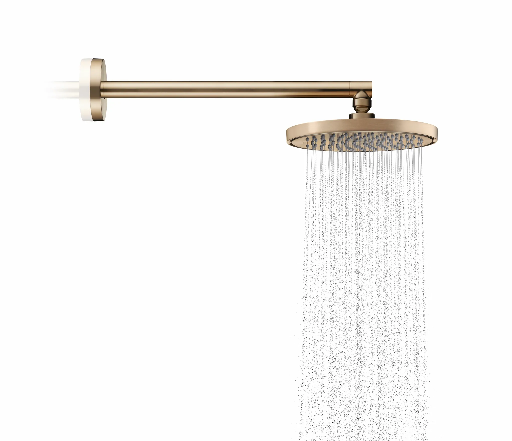 Hansgrohe AXOR ShowerSolutions Kopfbrause 220 1jet Brushed Bronze, verstellbarer Winkel, abnehmbar zur Reinigung, G 1/2 Anschluss Hansgrohe AXOR ShowerSolutions Kopfbrause 220 1jet Brushed Bronze, verstellbarer Winkel, abnehmbar zur Reinigung, G 1/2 Anschluss