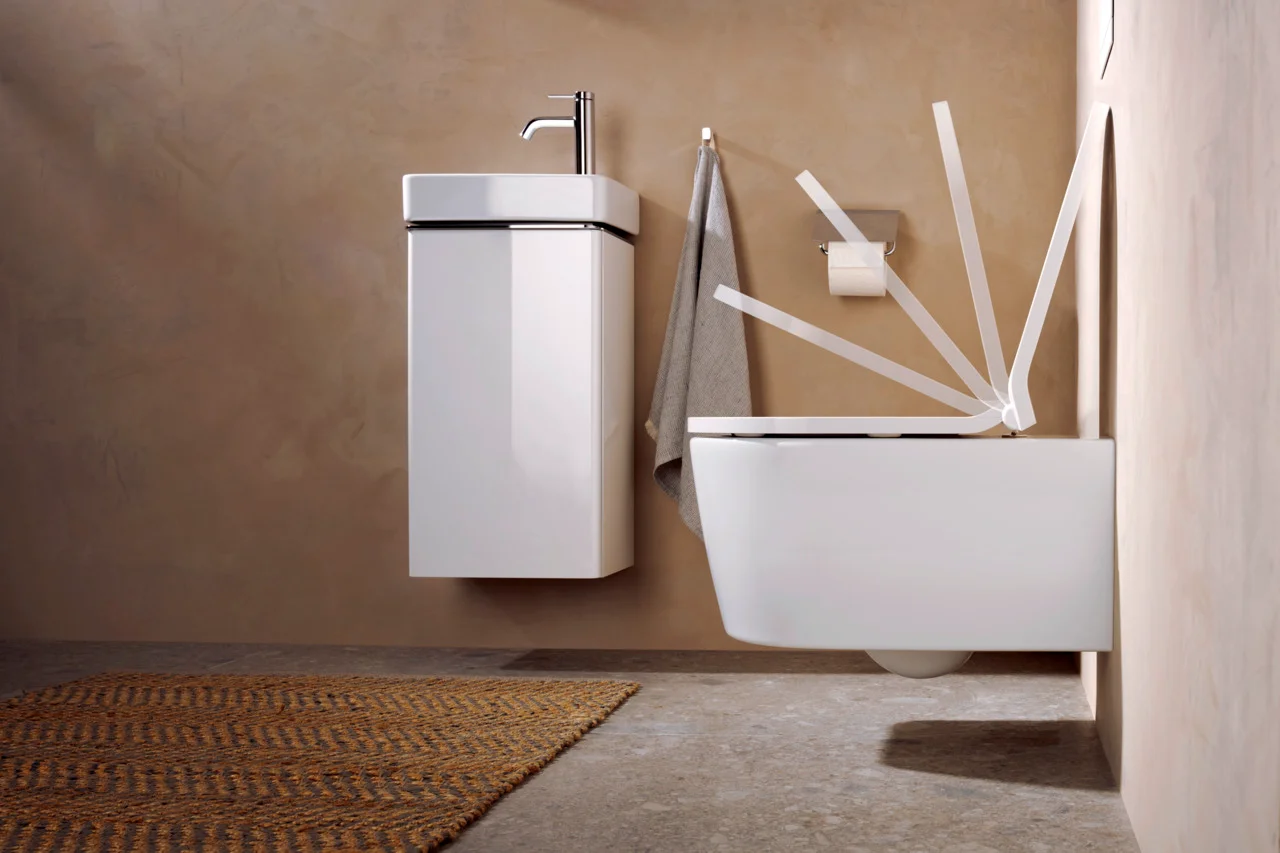 Hansgrohe Xelu Q Handwaschbecken, weiß, 360x250 mm, wandhängend, mit Ablage rechts, SmartClean, ohne Überlauf Hansgrohe Xelu Q Handwaschbecken, weiß, 360x250 mm, wandhängend, mit Ablage rechts, SmartClean, ohne Überlauf