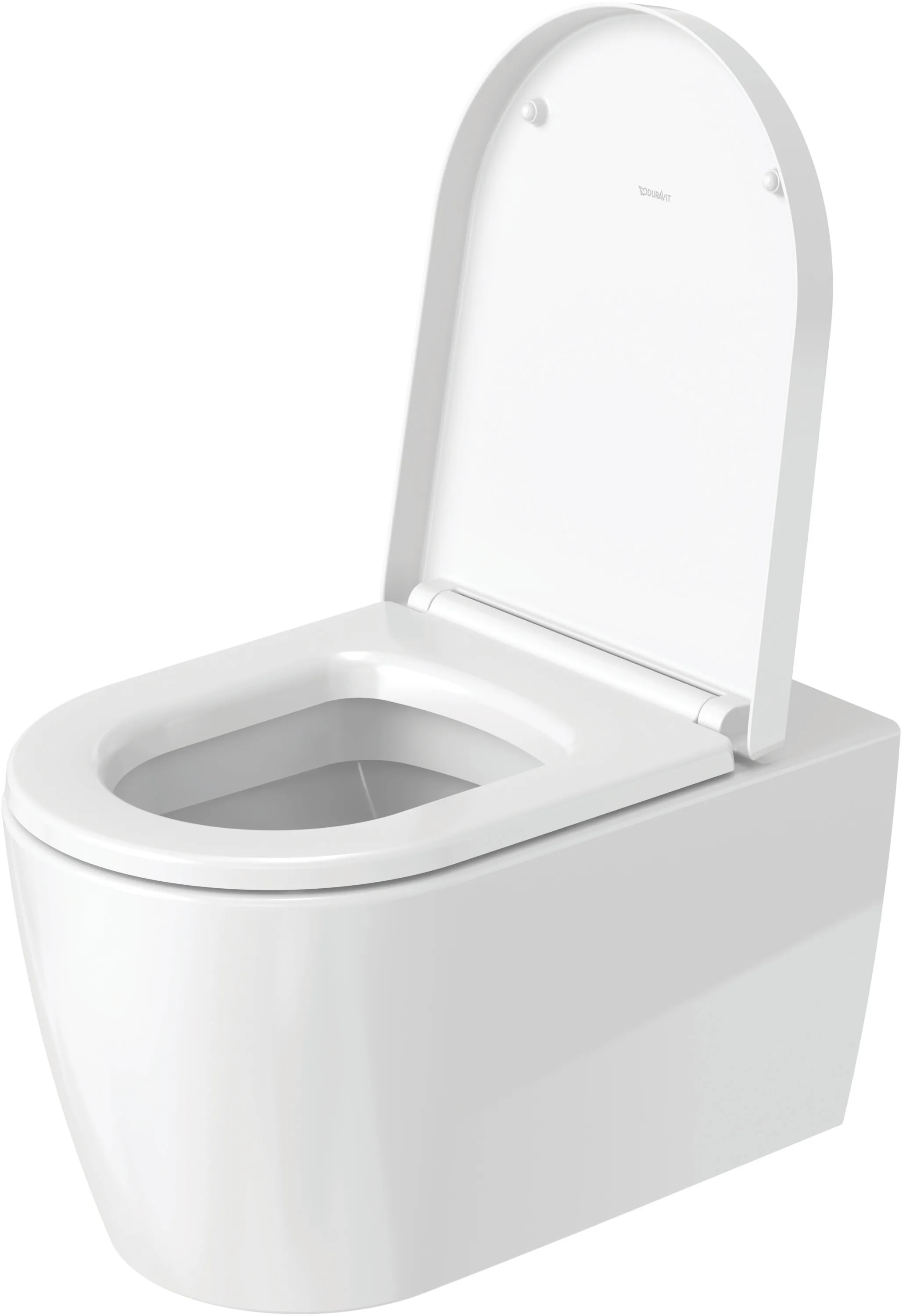 Duravit WC-Sitz „ME by Starck“ 37,4 × 45,8 × 5,6 cm in Weiß Hochglanz, Scharniere Edelstahl Duravit WC-Sitz „ME by Starck“ 37,4 × 45,8 × 5,6 cm in Weiß Hochglanz, Scharniere Edelstahl
