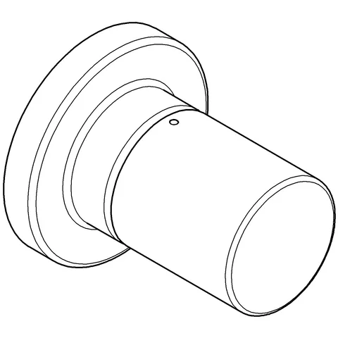 Grohe Grohtherm 3000 Cosmopolitan UP-Ventil Oberbau, 19470, chrom Grohe Grohtherm 3000 Cosmopolitan UP-Ventil Oberbau, 19470, chrom