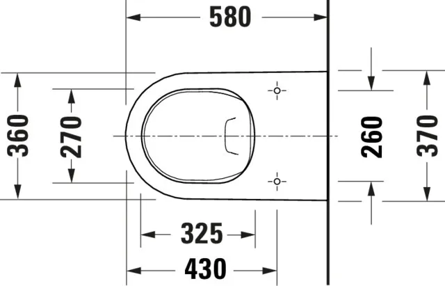 Stand-Tiefspül-WC back to wall „White Tulip“ 37 × 42 × 58 cm, Abgang waagerecht Stand-Tiefspül-WC back to wall „White Tulip“ 37 × 42 × 58 cm, Abgang waagerecht