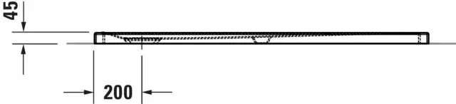 Duravit rechteck Duschwanne „Tempano“ 140 × 90 cm
