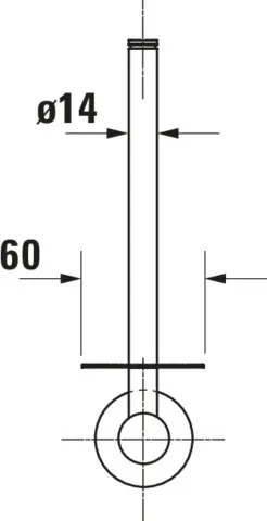 Reserve-Rollenhalter D-Code, chrom