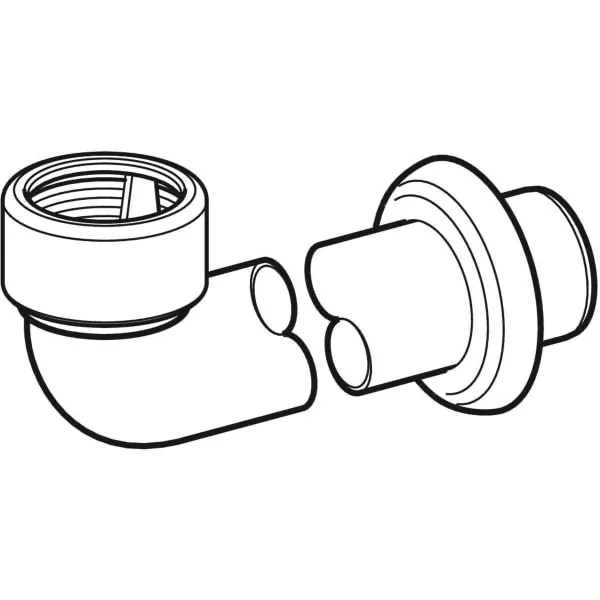 Geberit Anschlussbogen Geberit Anschlussbogen