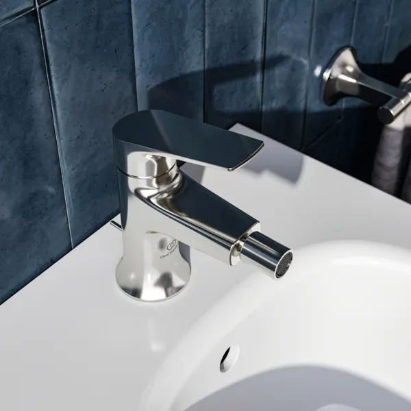 Bidetarmatur La Dolce Vita mit Ablaufgarnitur Brushed Gold Bidetarmatur La Dolce Vita mit Ablaufgarnitur Brushed Gold