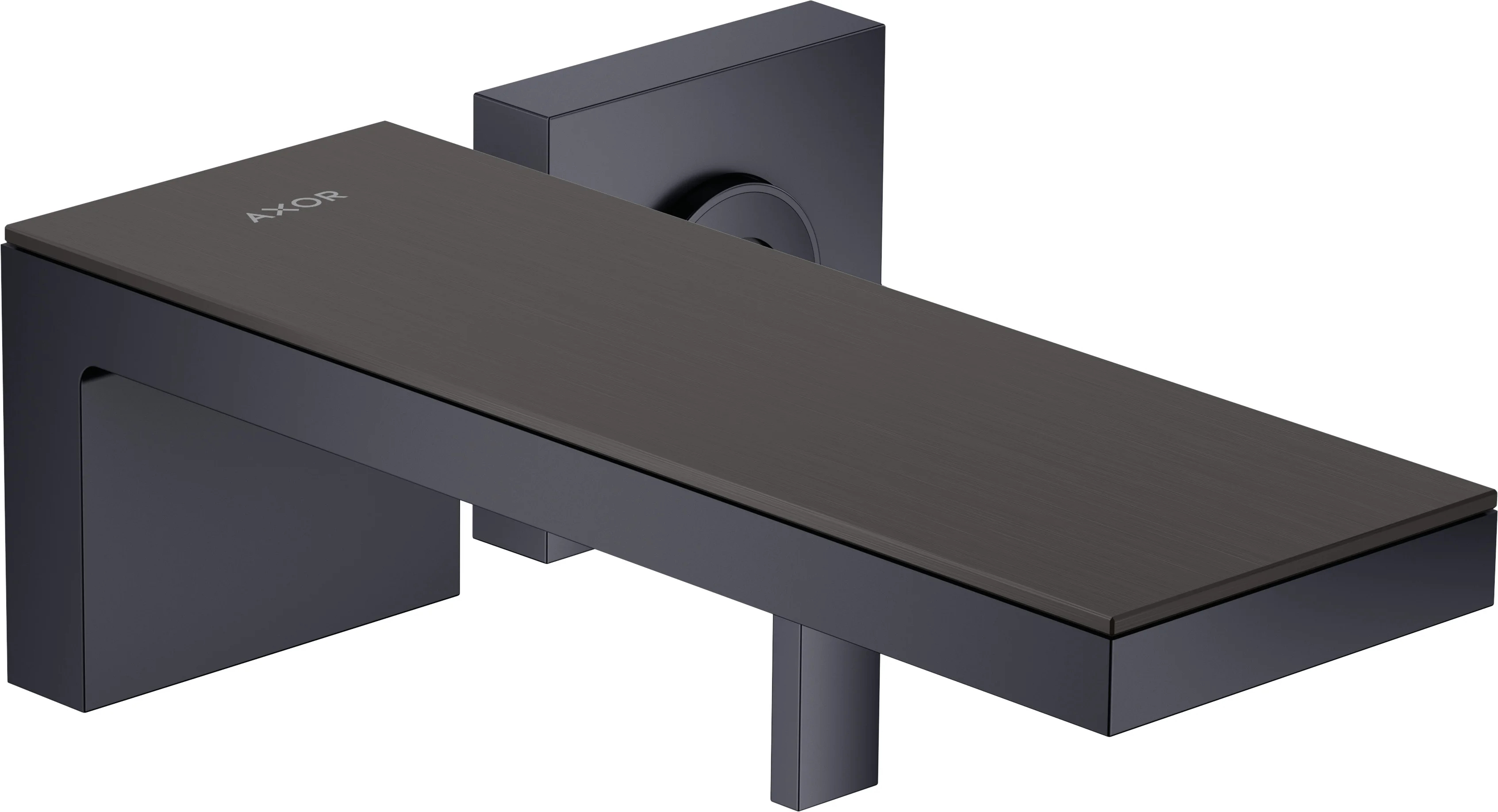 Hansgrohe AXOR MyEdition Platte 245 mm Metall Brushed Black Chrome abnehmbar Hansgrohe AXOR MyEdition Platte 245 mm Metall Brushed Black Chrome abnehmbar