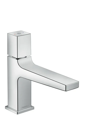 Waschtischmischer 100 Metropol Select mit Push-Open Ablaufgarnitur chrom Waschtischmischer 100 Metropol Select mit Push-Open Ablaufgarnitur chrom
