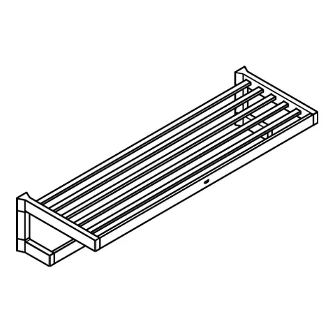 Multi-Badetuchhalter Selection Cube 40804, 600 mm Multi-Badetuchhalter Selection Cube 40804, 600 mm
