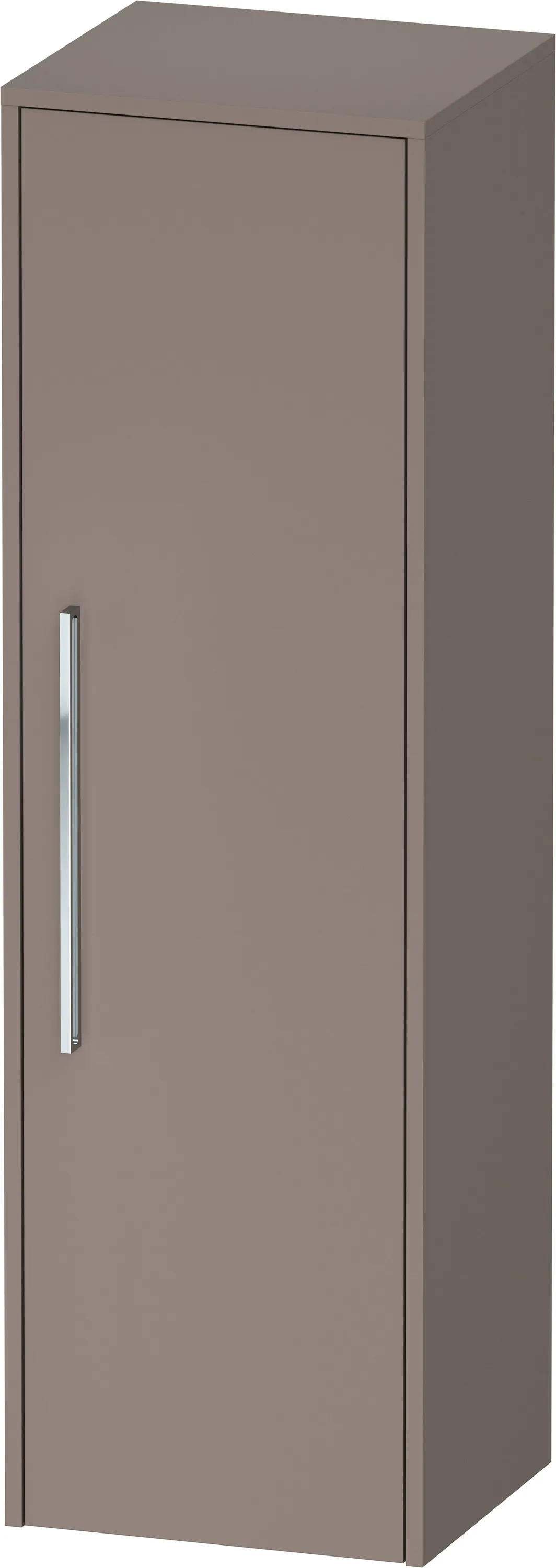 Duravit Halbhochschrank „D-Code“ 40 × 132 × 36 cm in Basalt Matt