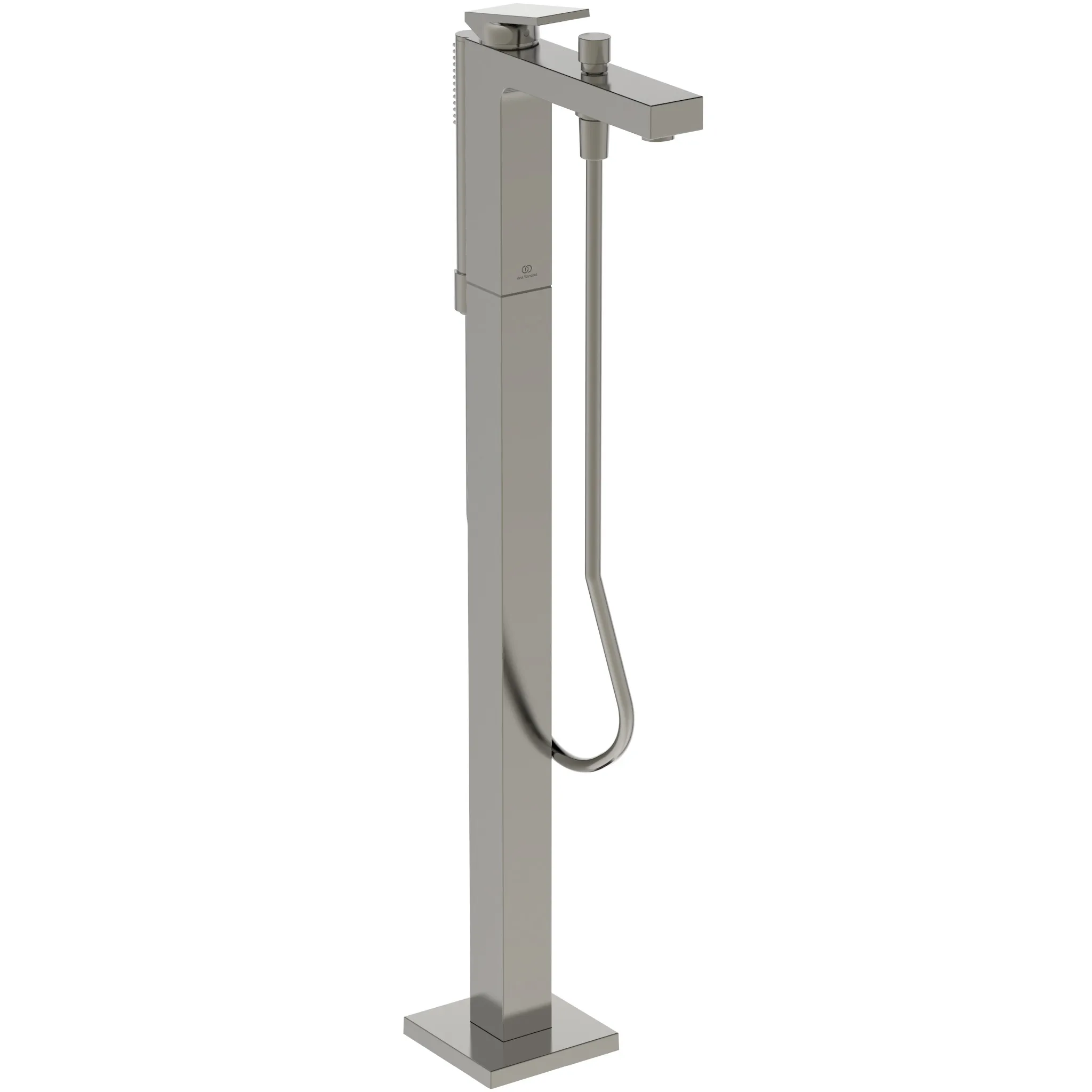 freistehende Badewannen-Armatur Extra mit Stick-Handbrause Ausladung 189mm Brushed Gold freistehende Badewannen-Armatur Extra mit Stick-Handbrause Ausladung 189mm Brushed Gold